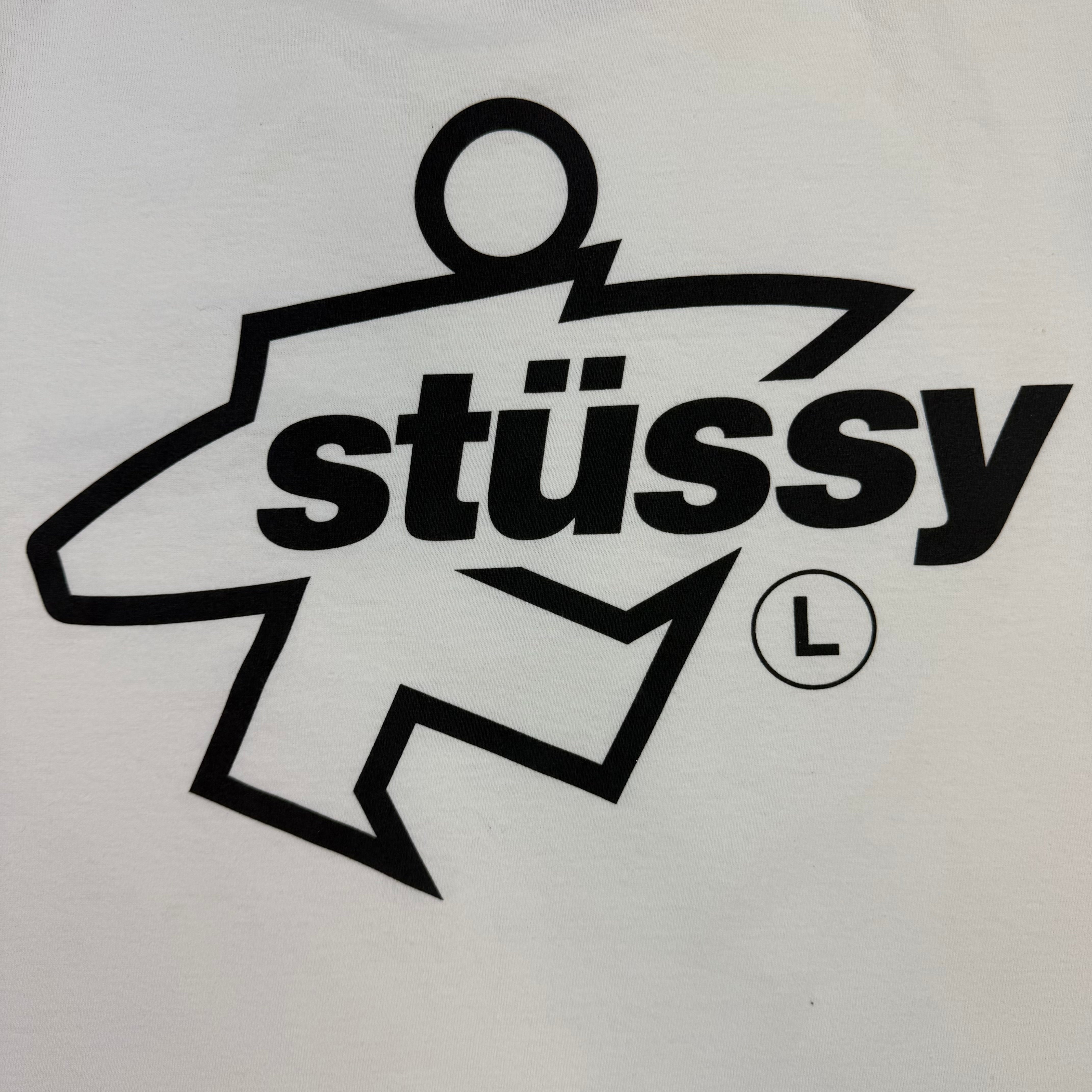 Stussy Surf Size Pigment Dyed Tee White