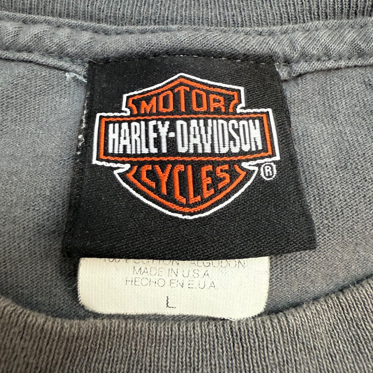 2000 Harley Davidson Of New York City Tee Grey