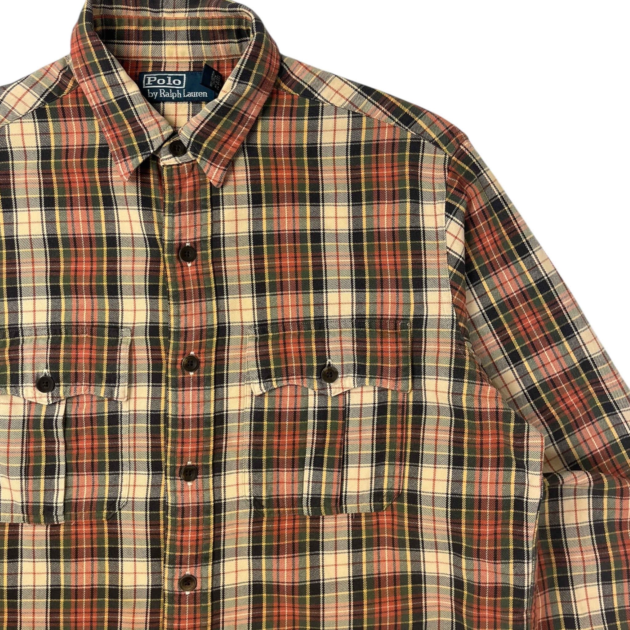 Polo Ralph Lauren Western Button Up Autumn Orange