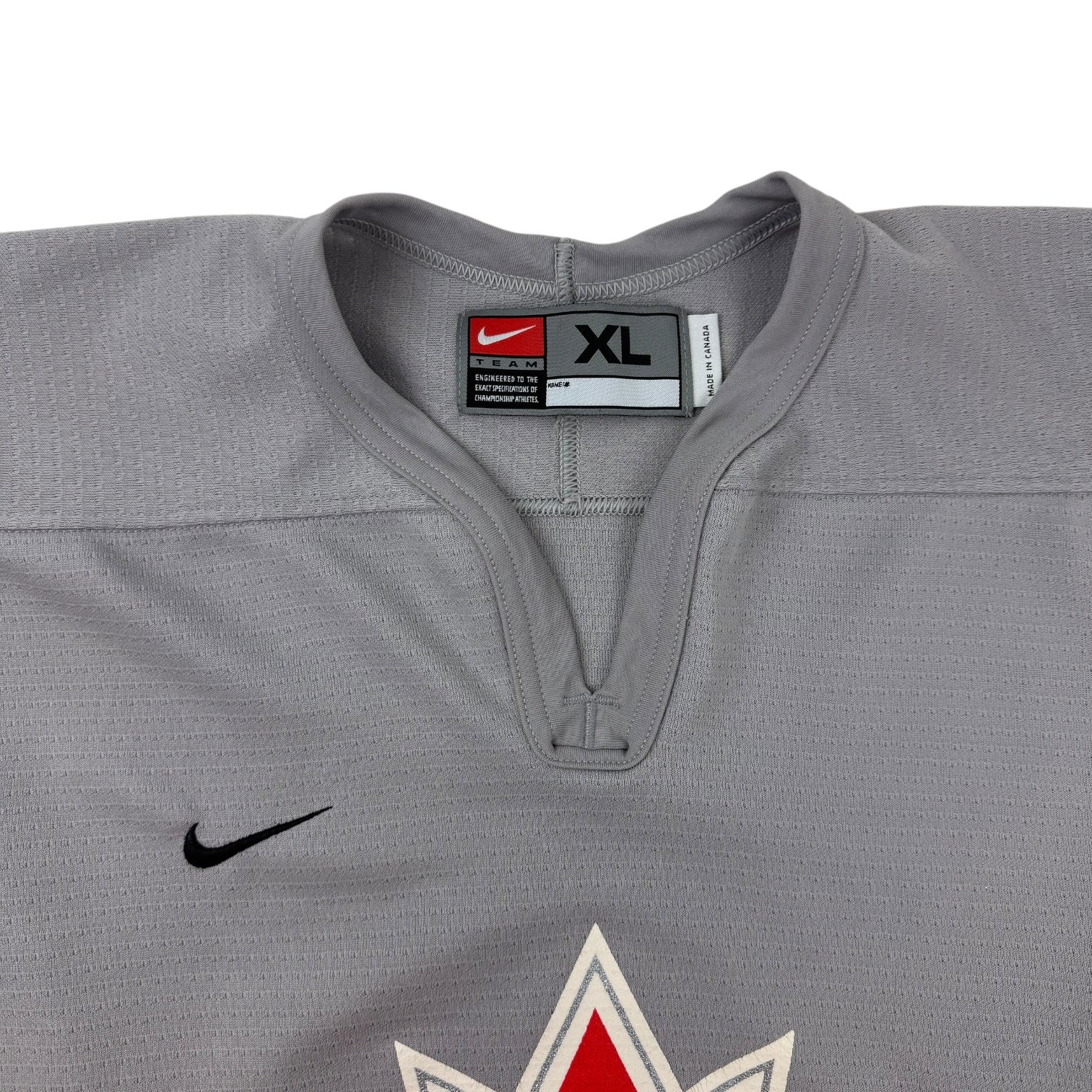 Vintage Nike Team Canada Jersey Grey