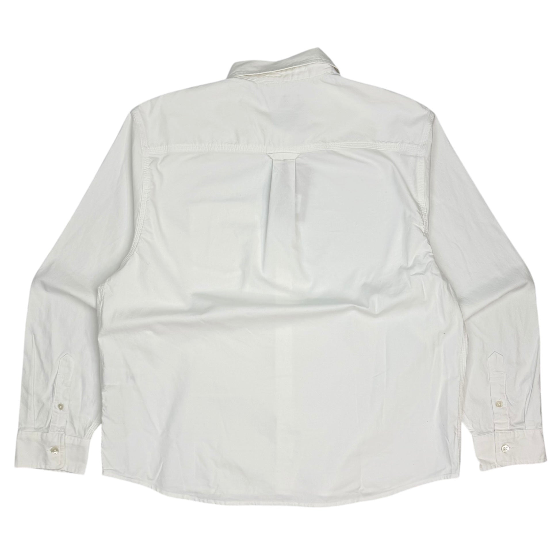 Stussy Oxford LS Button Up Shirt White