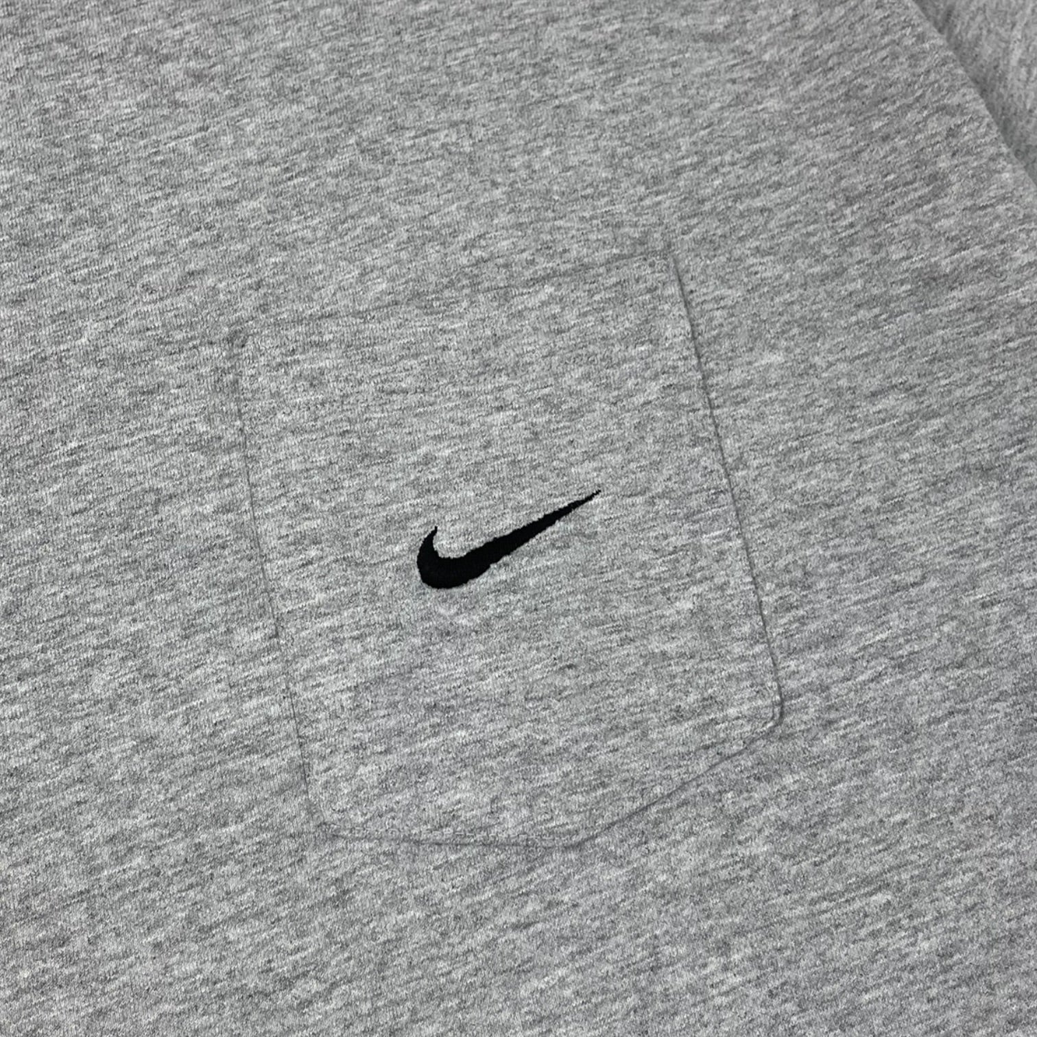 Vintage Nike Pocket Mini Swoosh T-Shirt Grey