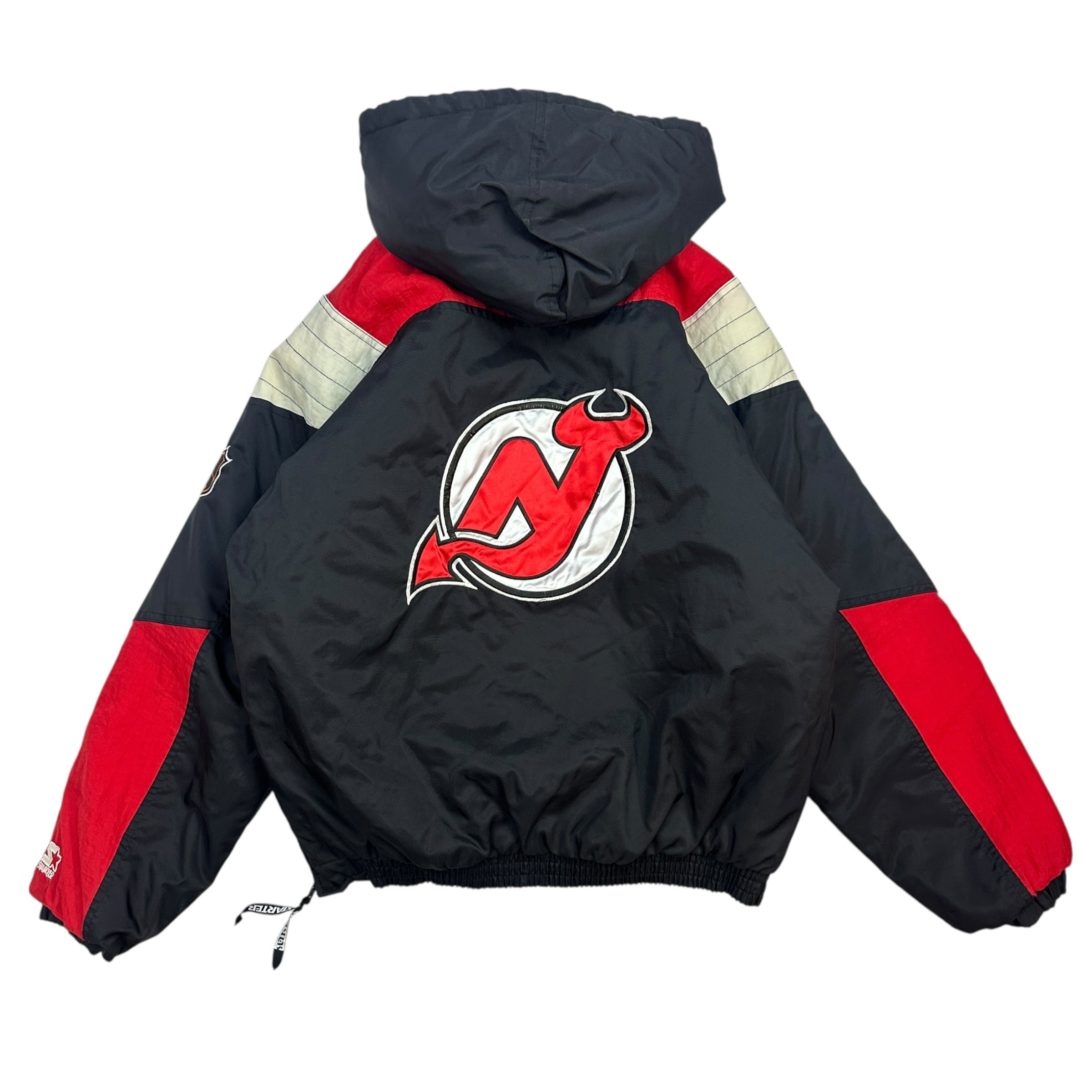 Vintage Starter New Jersey Devils Anorak Red/Black