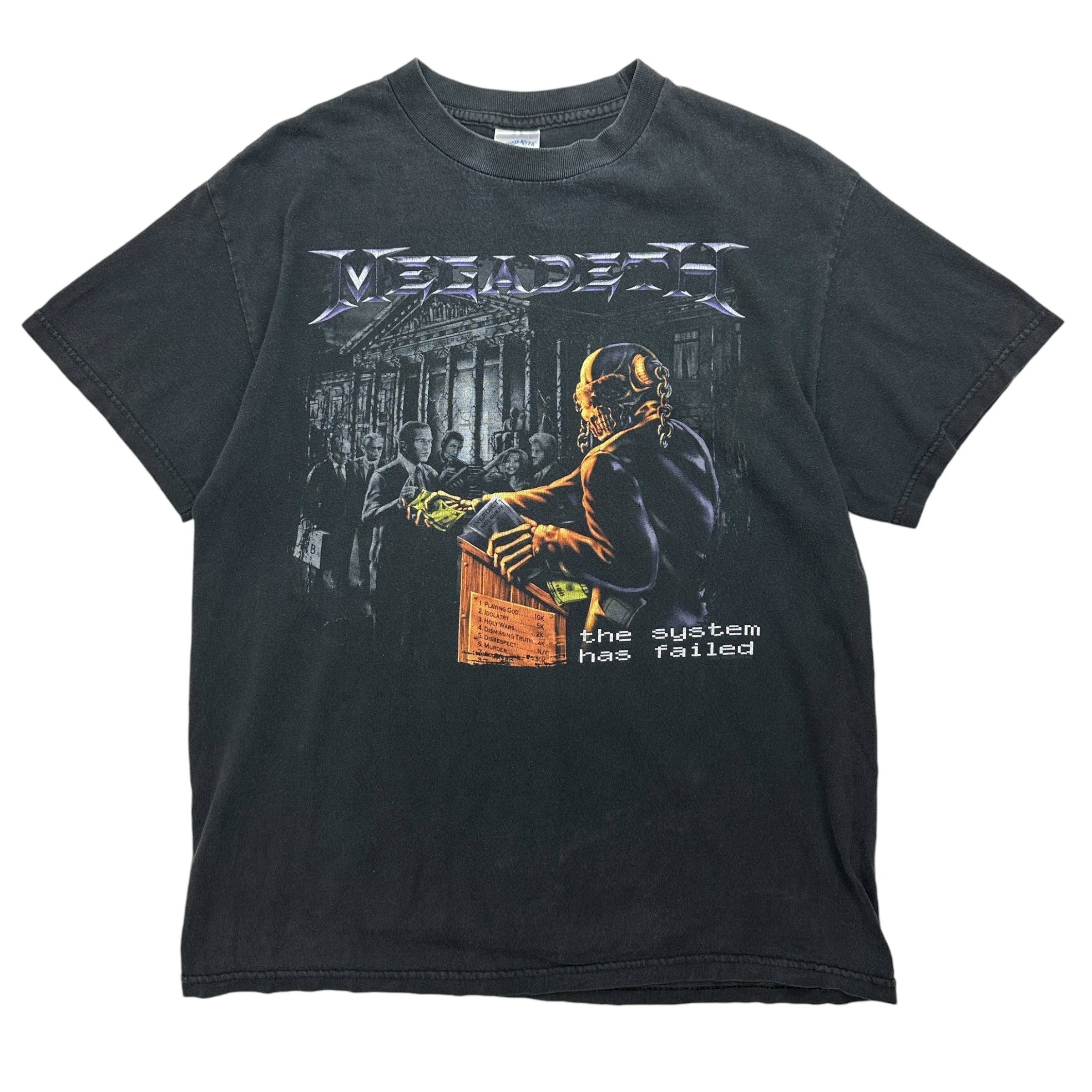 2006 Megadeath "The System Has Failed" Band Tee Black