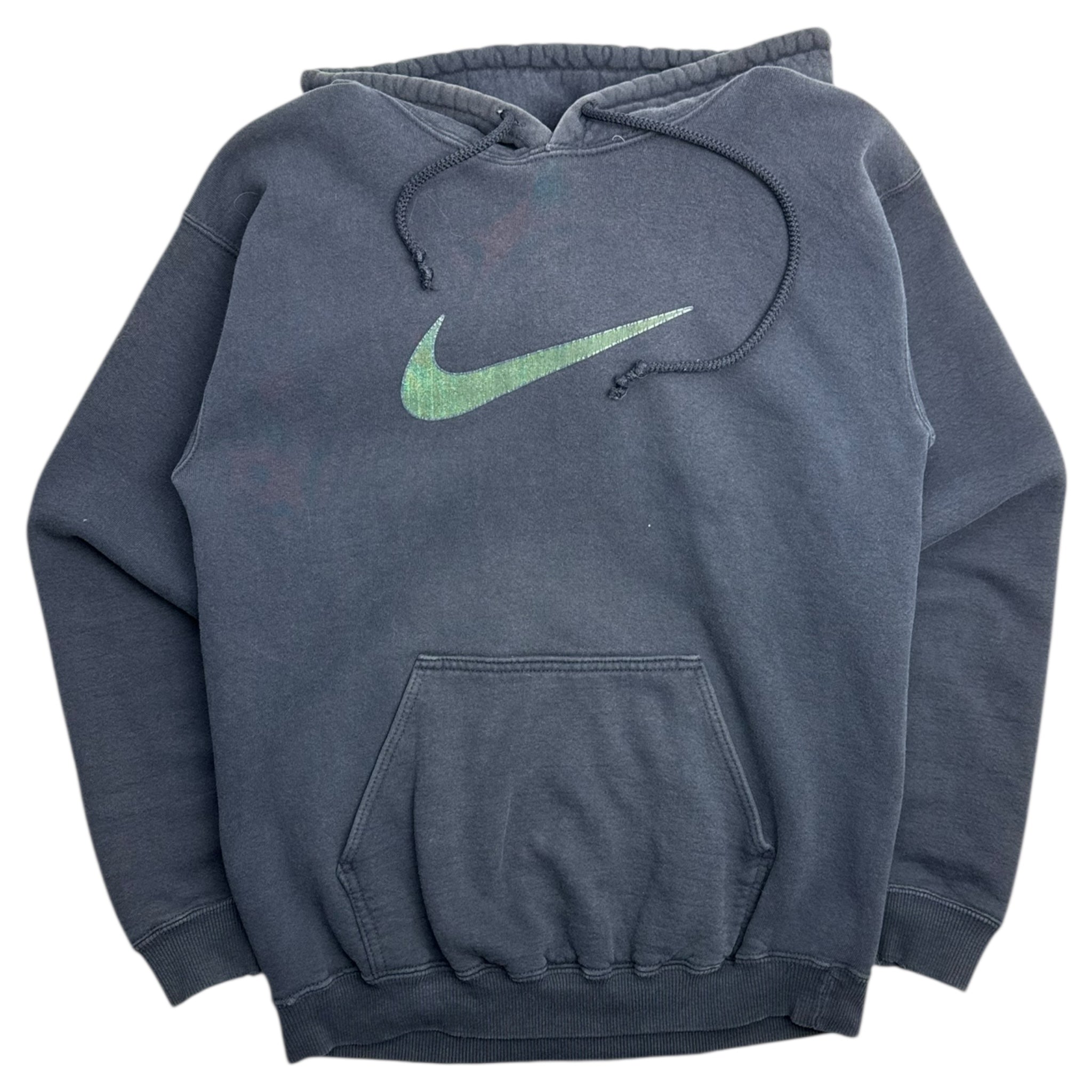 Vintage Nike Green Swoosh Hoodie