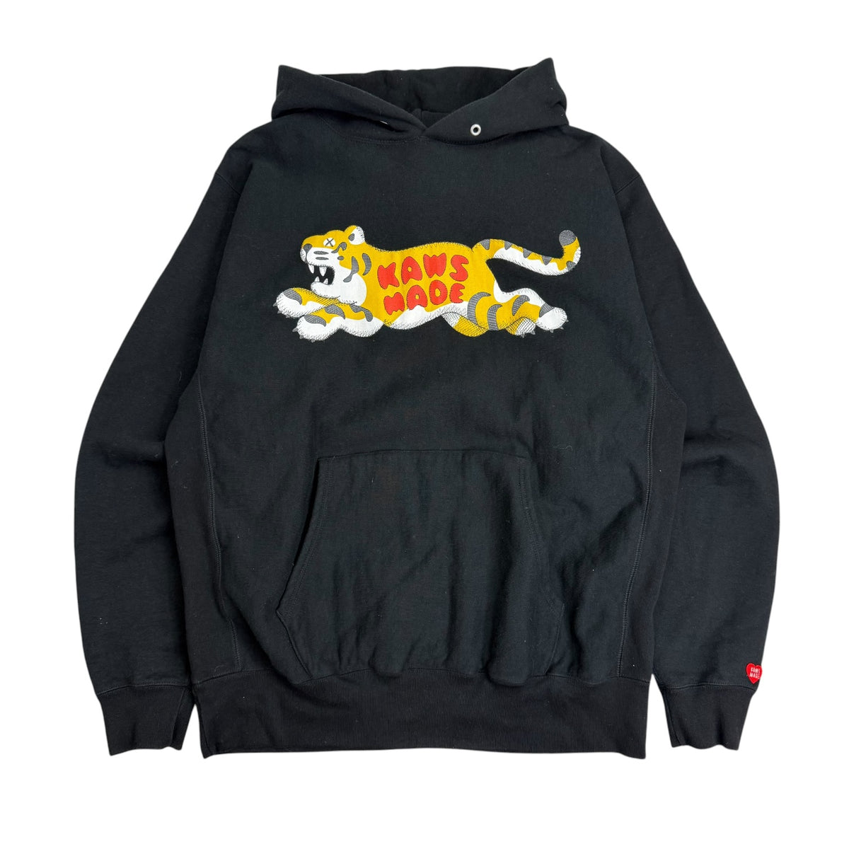 Human Made x Kaws Tiger Hoodie #2 Black