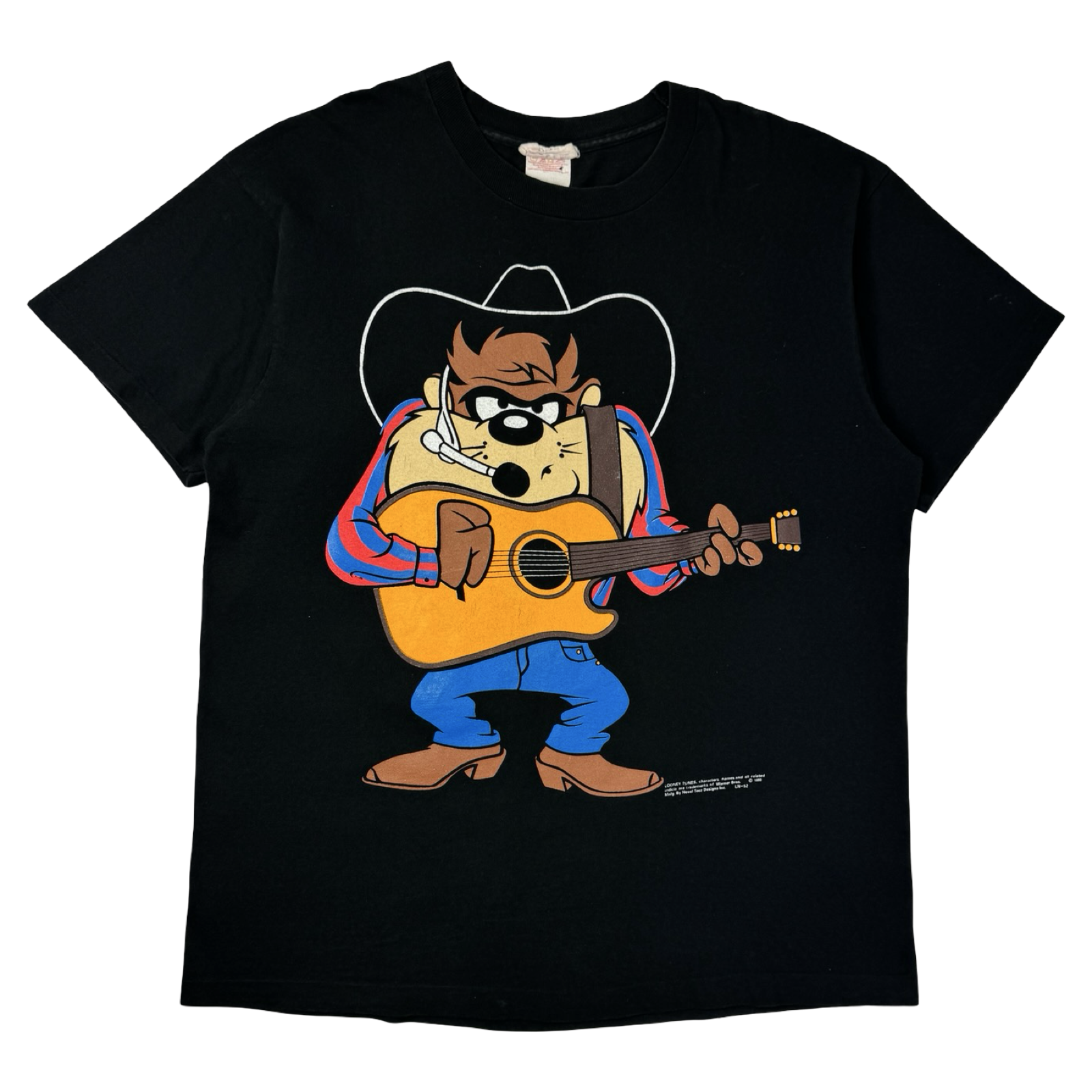 1993 Taz Country Music Singer Looney Tunes T-Shirt