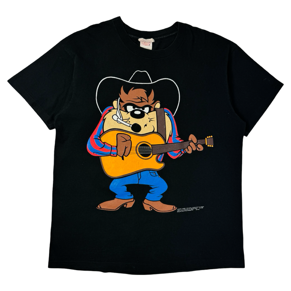 1993 Taz Country Music Singer Looney Tunes T-Shirt