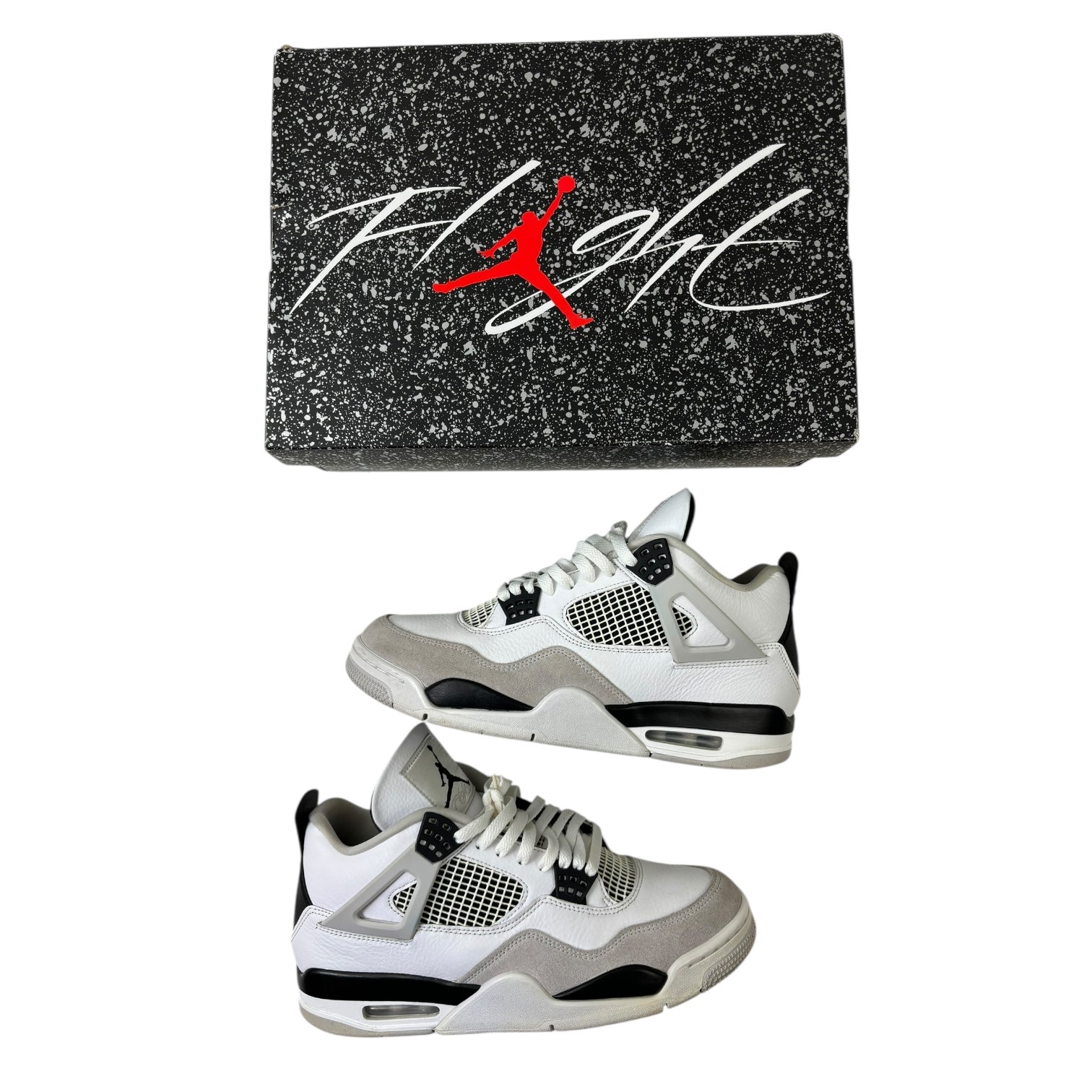 Jordan 4 Retro Military Black (Used)