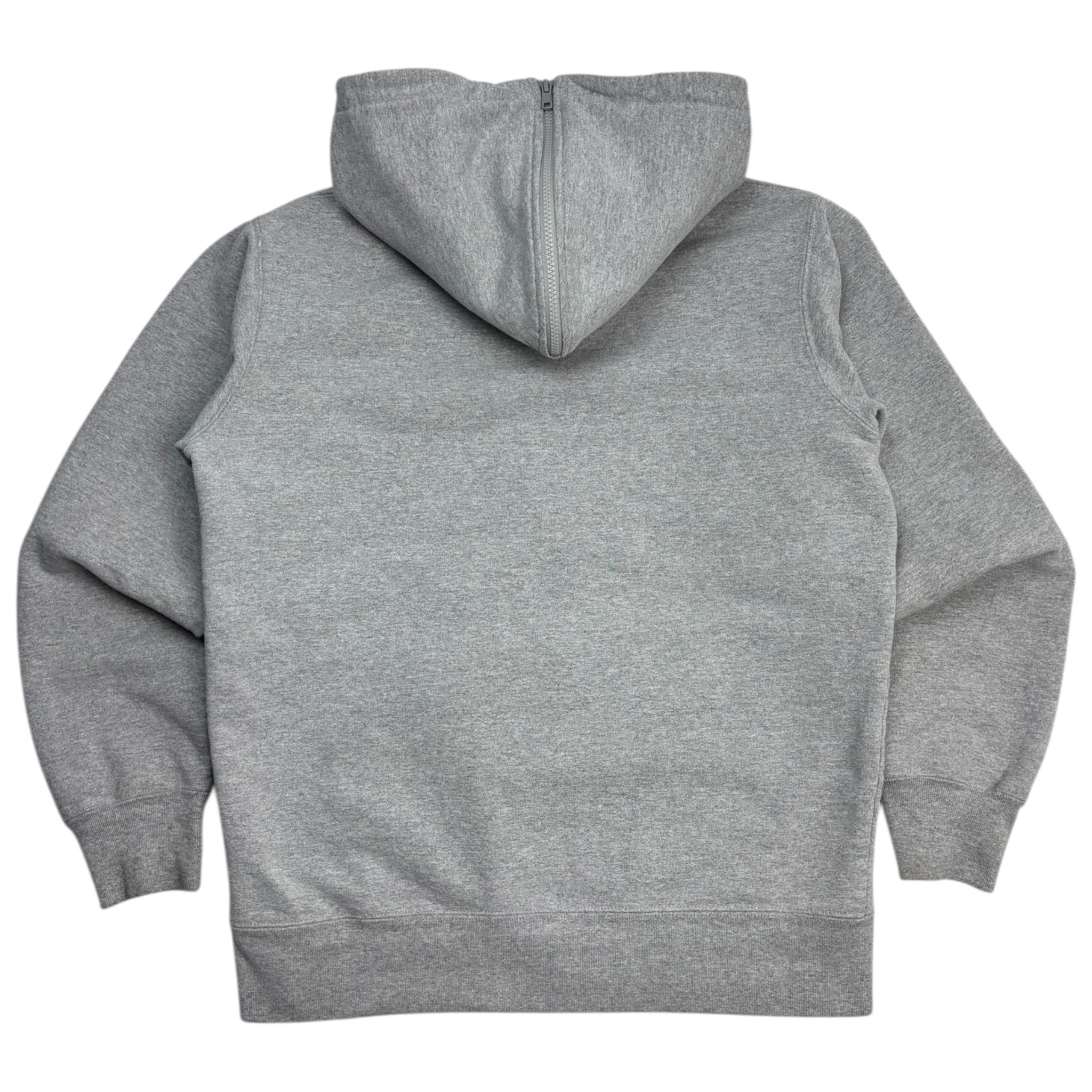 Supreme Split Hood Zip Up Sweat Heather Grey