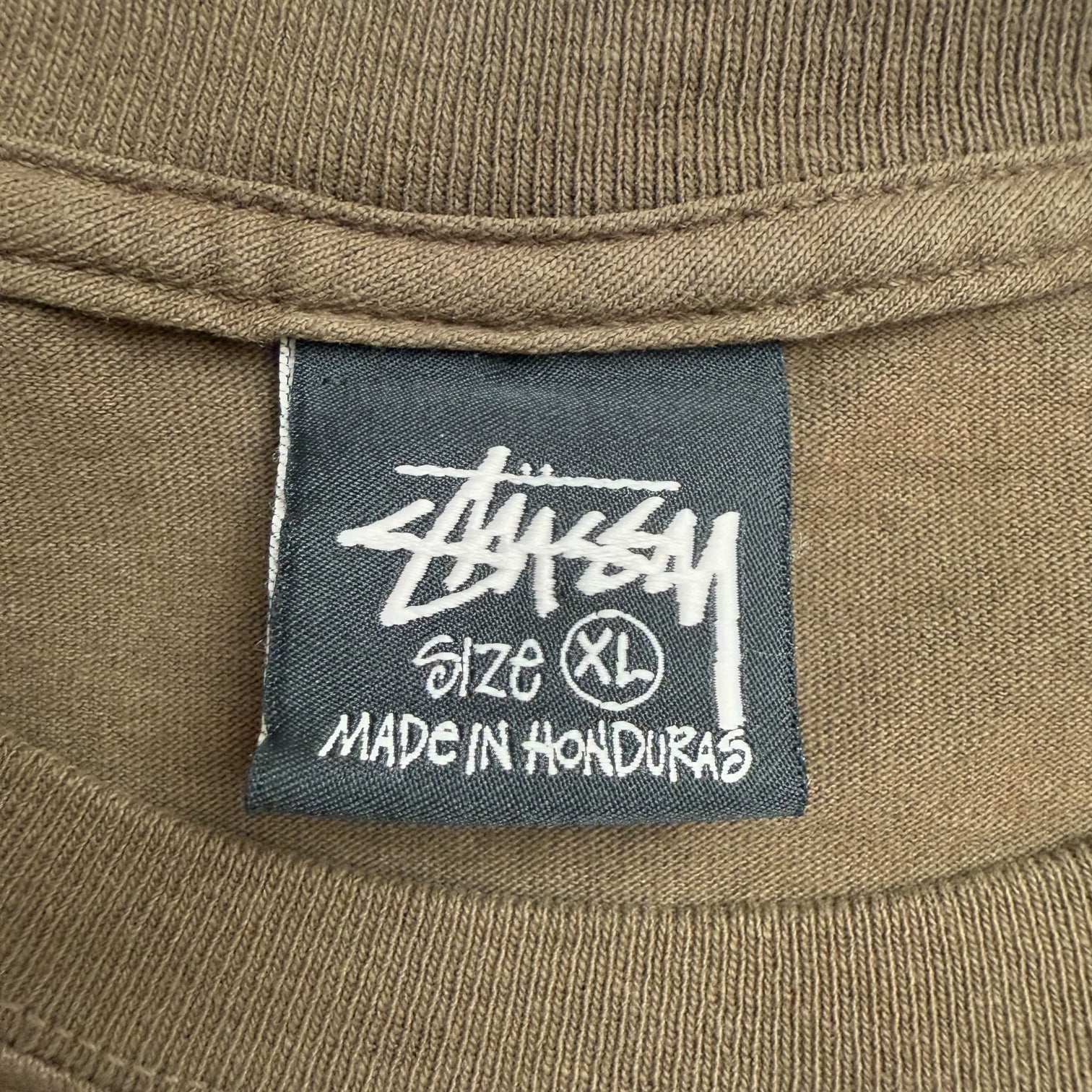 Stussy Venus Oval Pigment Dyed Tee Brown