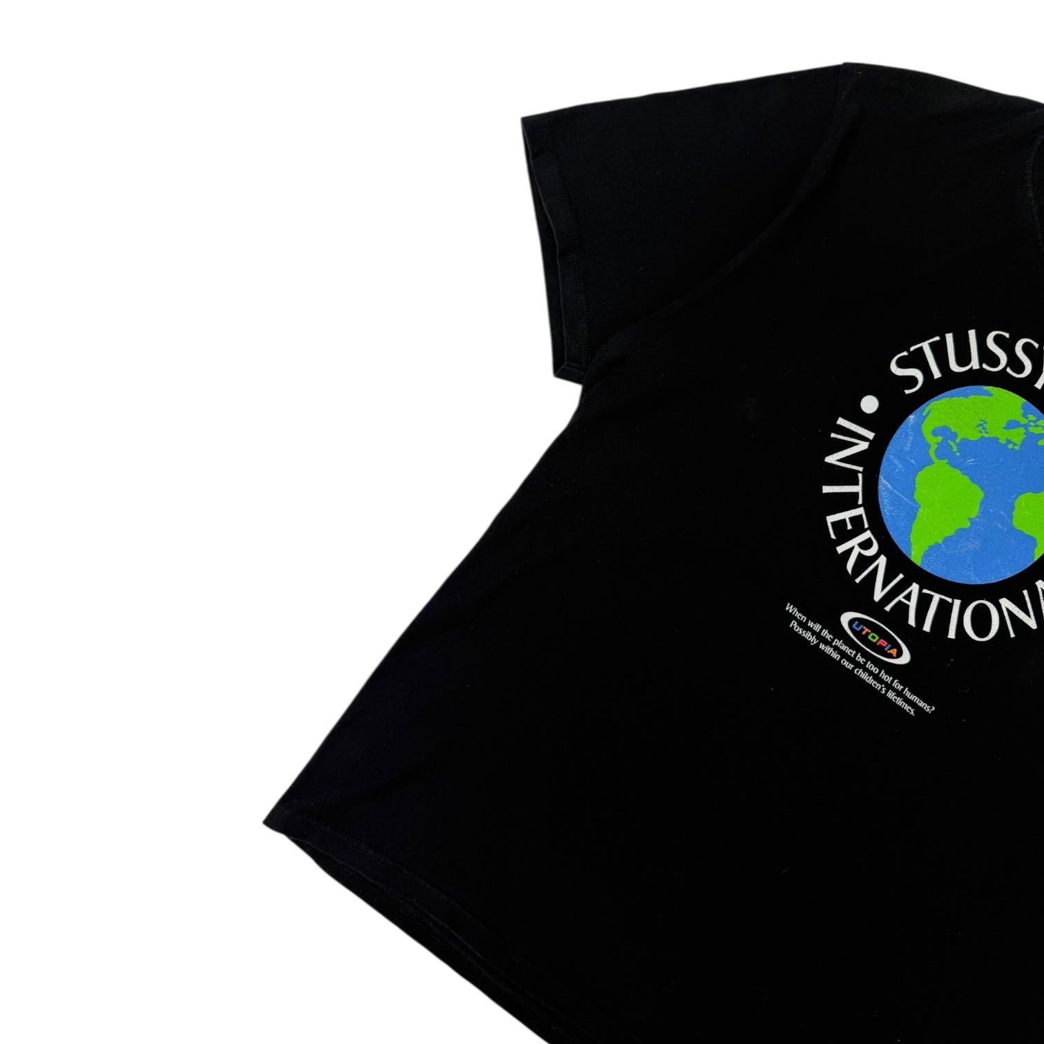 Stussy Utopia T-Shirt Black