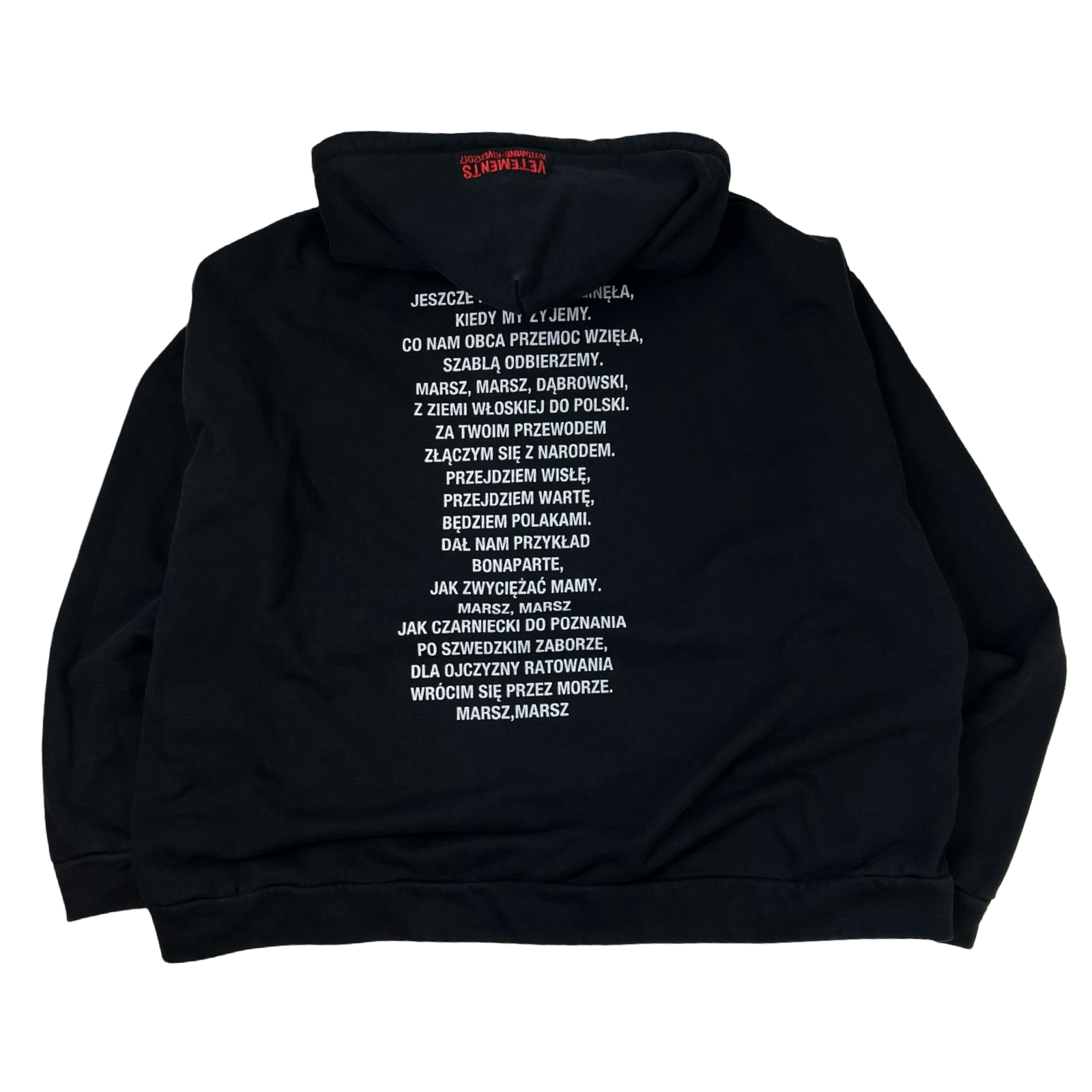 Vetements x Vitkac Collaboration Hoodie Black