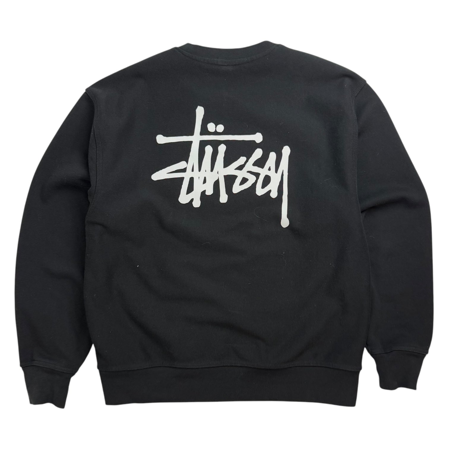 Stussy Basic Crewneck Black