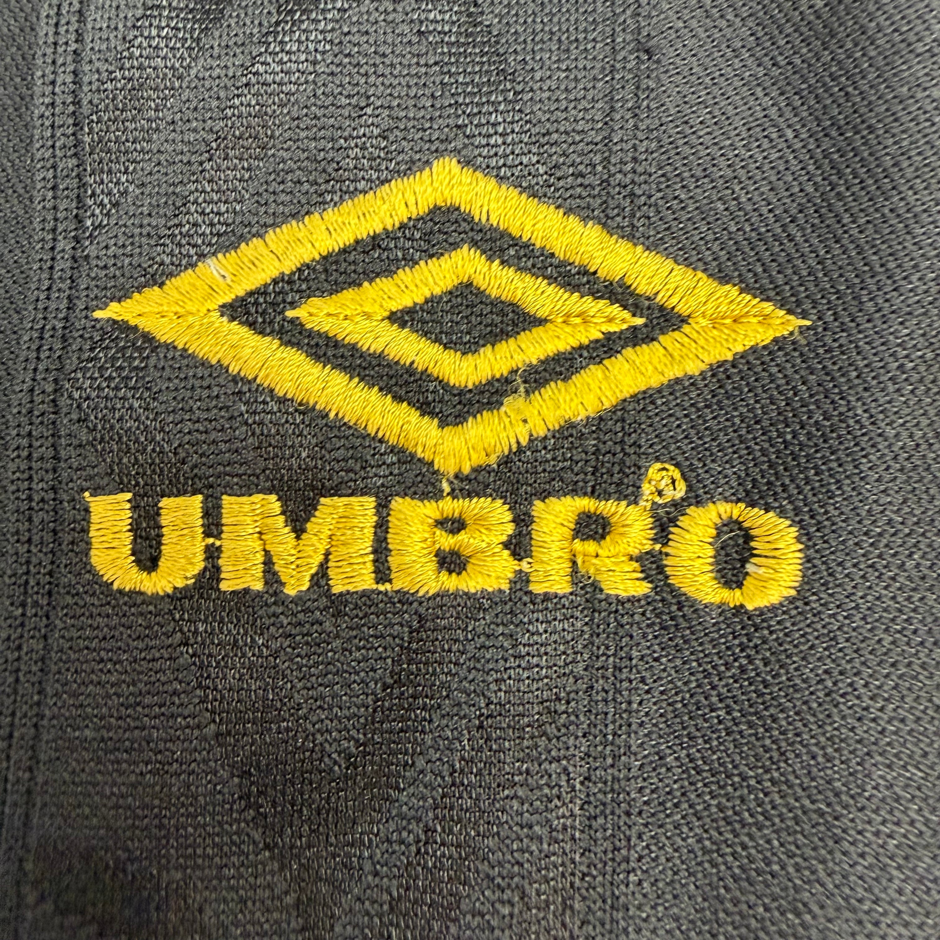 Vintage Umbro 1993-95 Manchester United Away Jersey Black