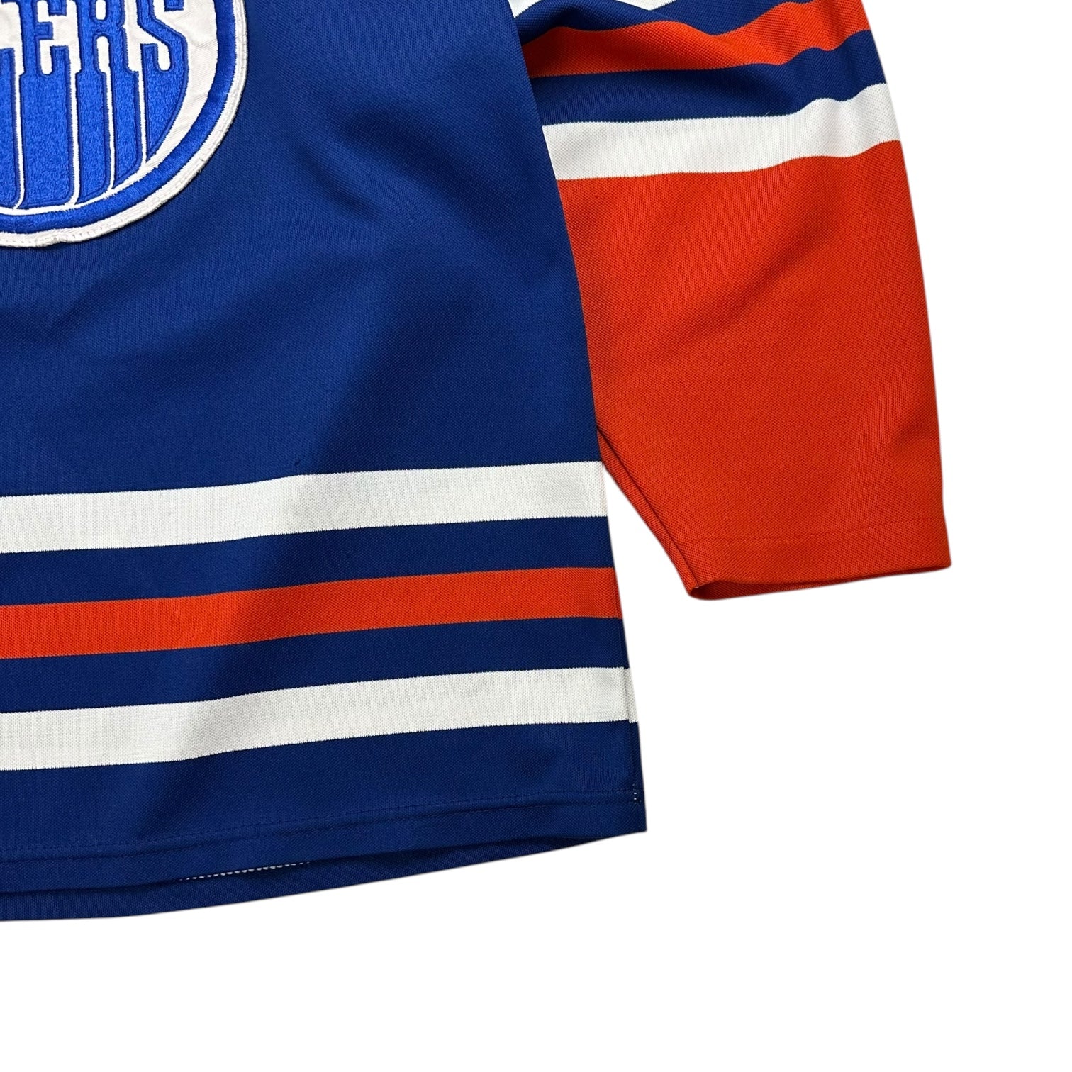 1999 Edmonton Oilers Ten Year Stanley Cup Anniversary Jersey