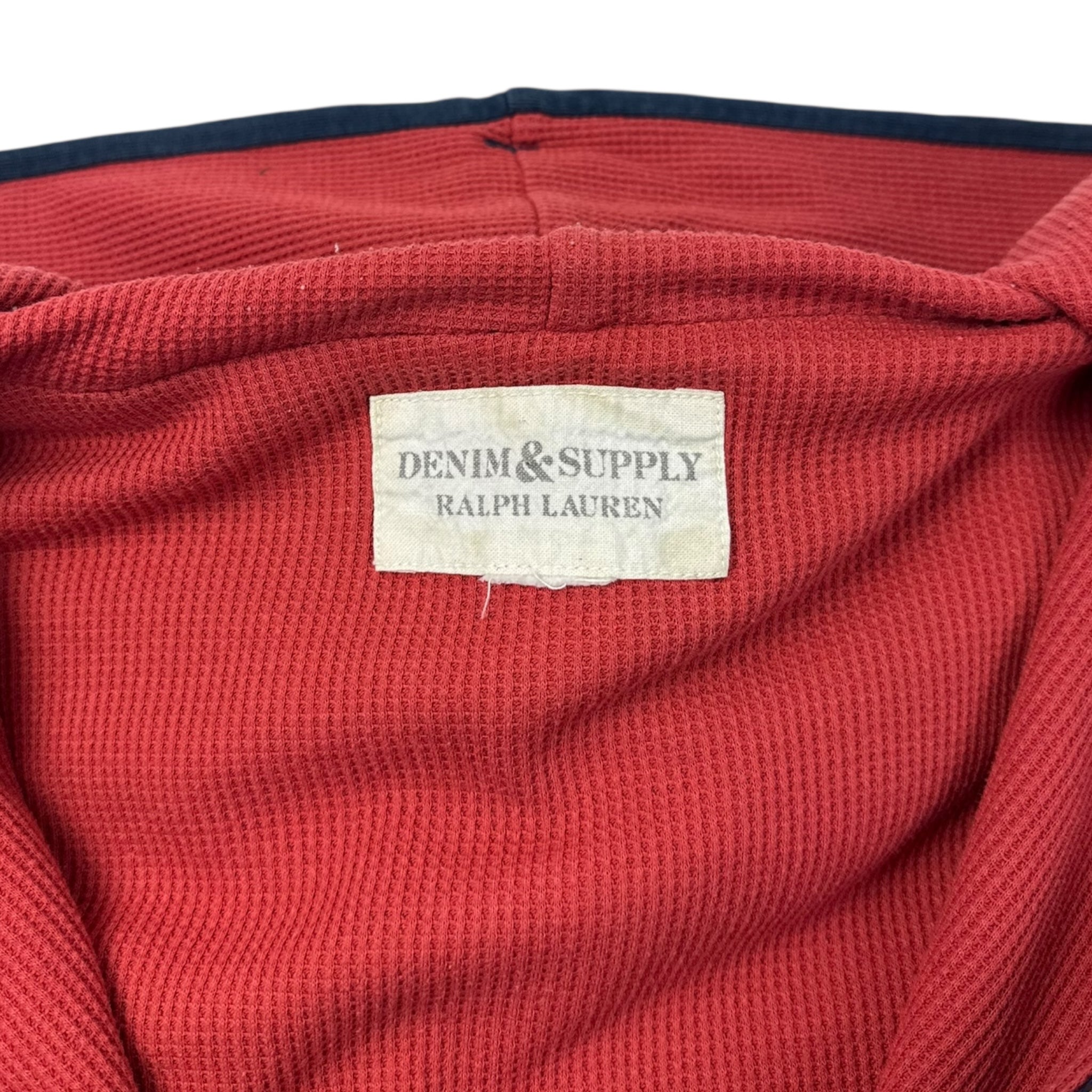 Vintage Ralph Lauren Thermal Lined Zip Hoodie
