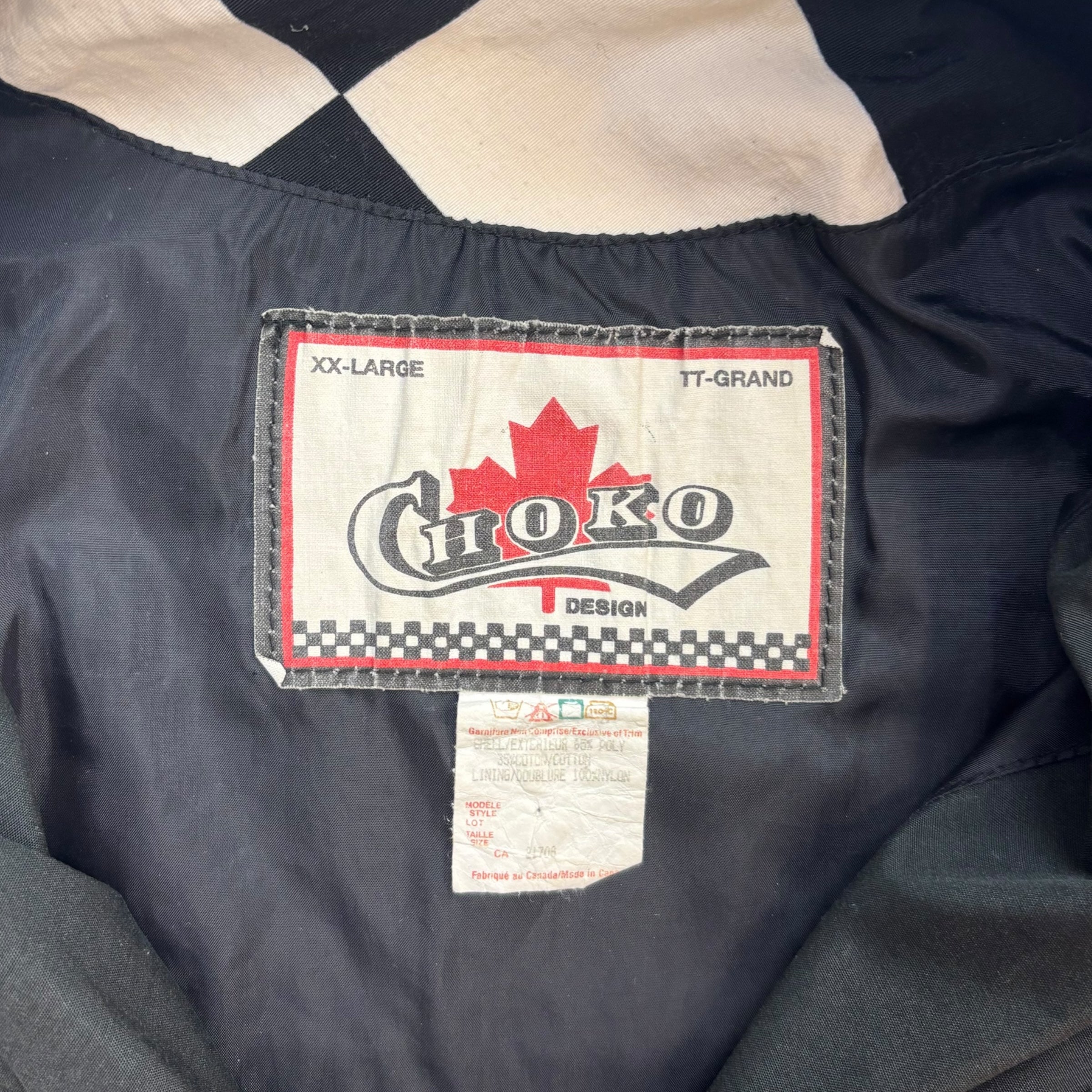 Vintage Goodwrench Racing Checkered NASCAR Jacket