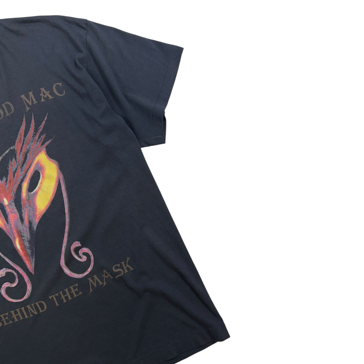 Vintage 1990 Fleetwood Mac “Behind The Mask” Tour T-Shirt Black