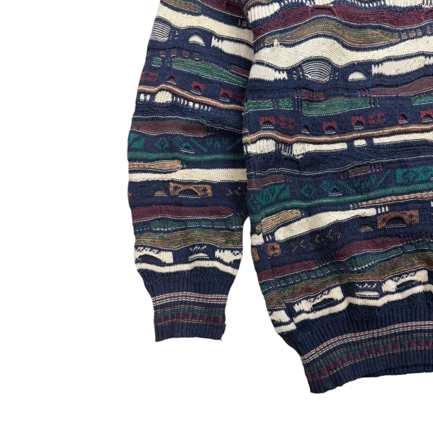 Vintage Florence Tricot Multicolour Stripe Sweater