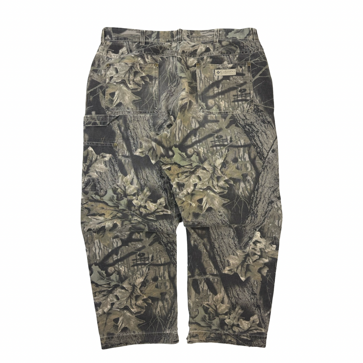 Vintage Columbia Realtree Double Knee Riveted Carpenter Bottoms