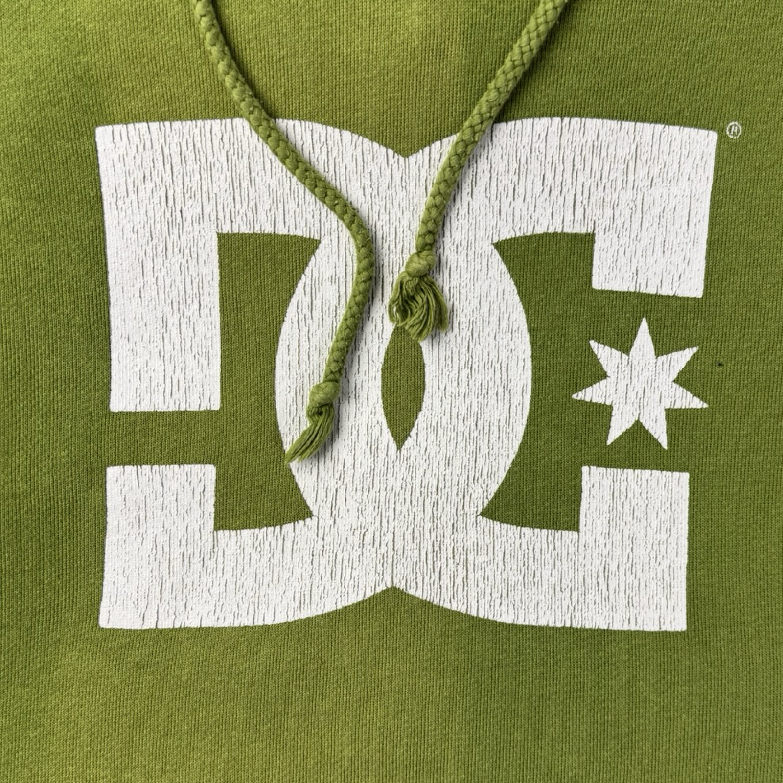 Vintage DC Shoes Co. Hoodie Lime/Green