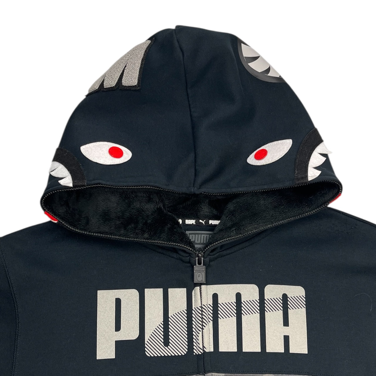 BAPE X Puma ABC Camo Shark Hoodie Black