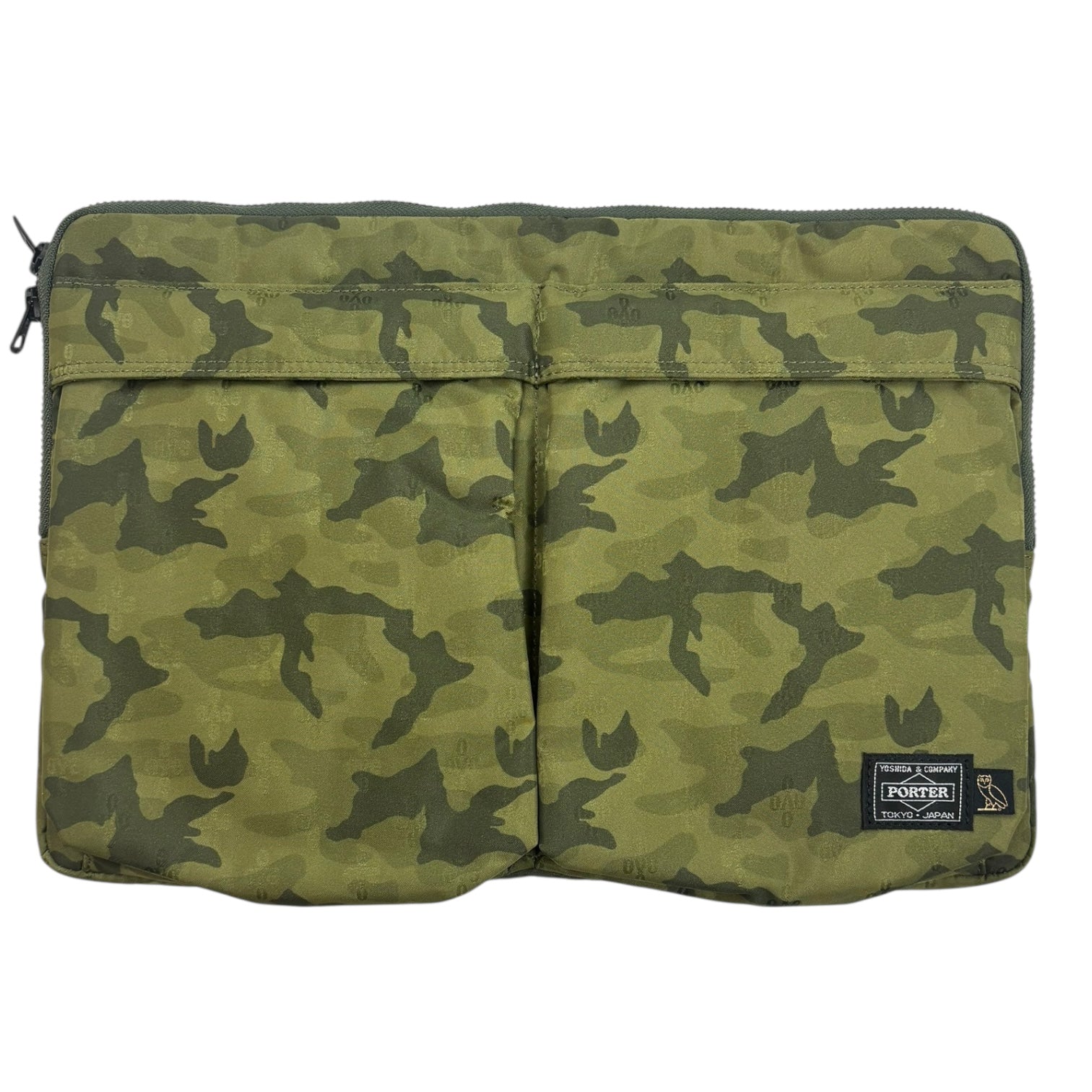 OVO x Porter Document Case Green Camo