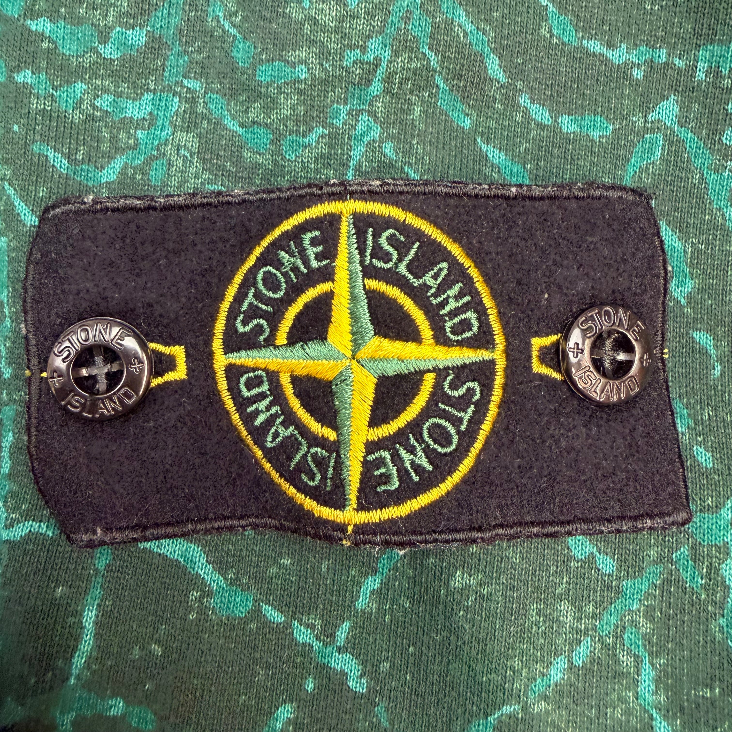 FW23 Stone Island X Supreme Hooded Sweatshirt Dark Green