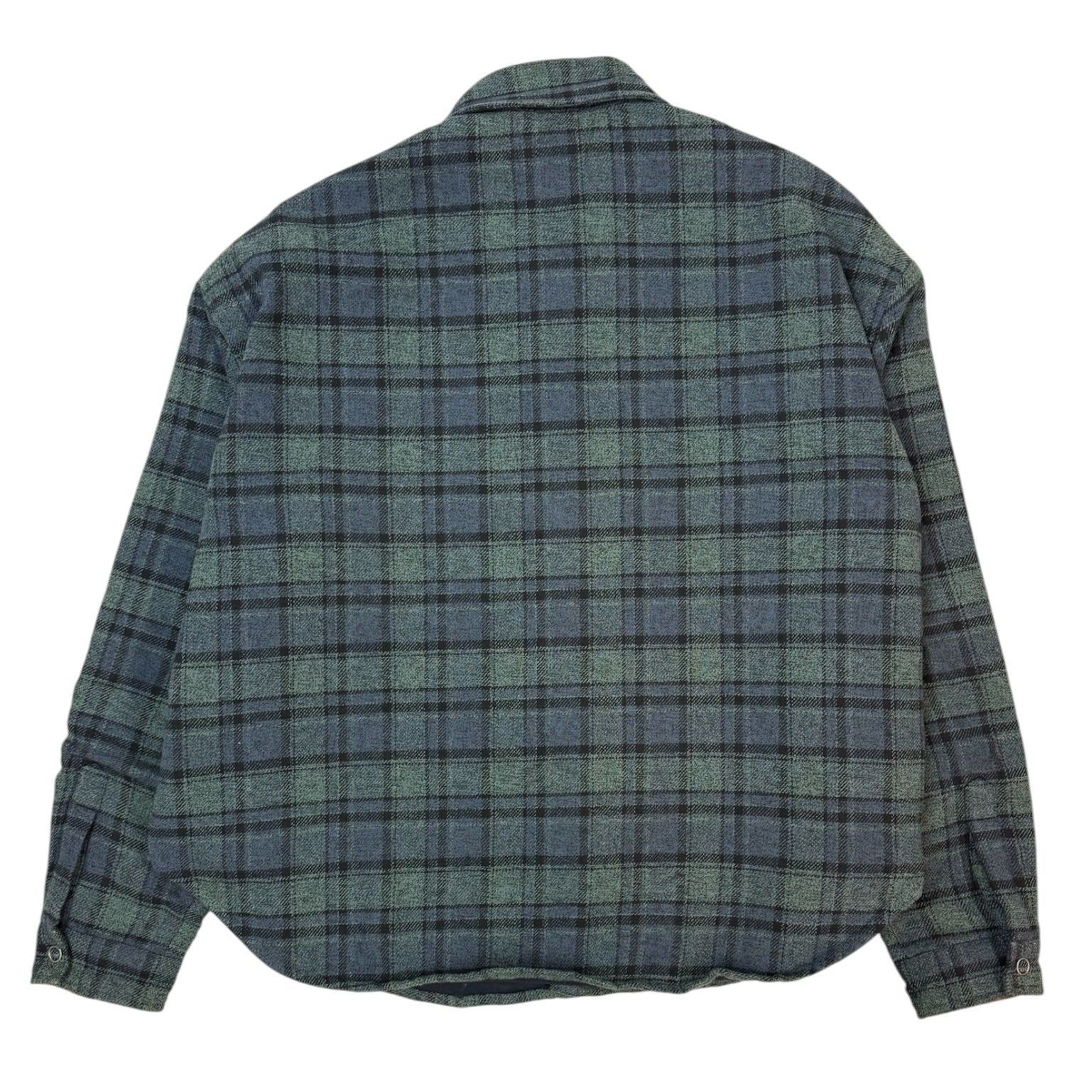 Vuja De Padded Flannel Jacket Green
