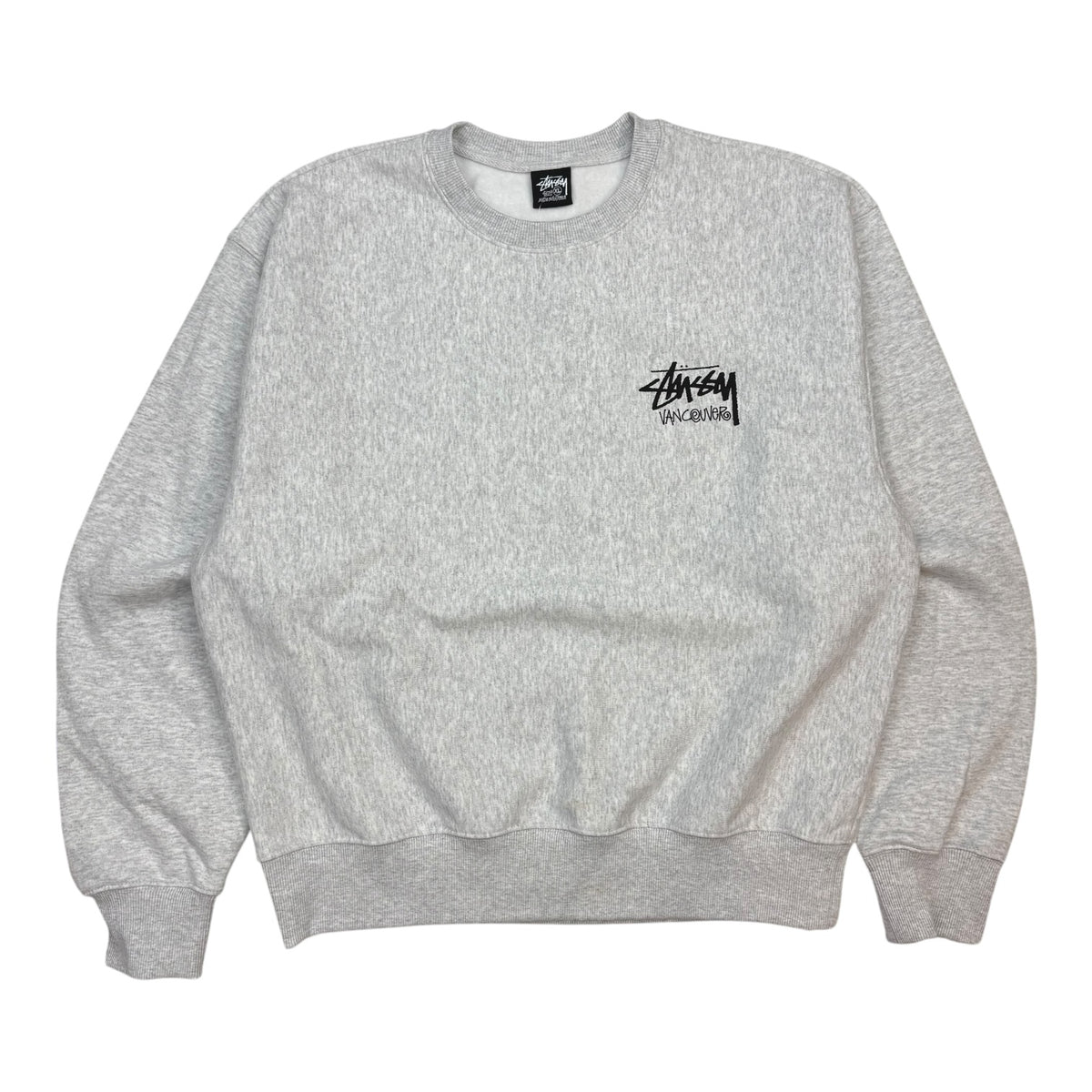 Stussy Vancouver Chapter Crewneck Heather Grey