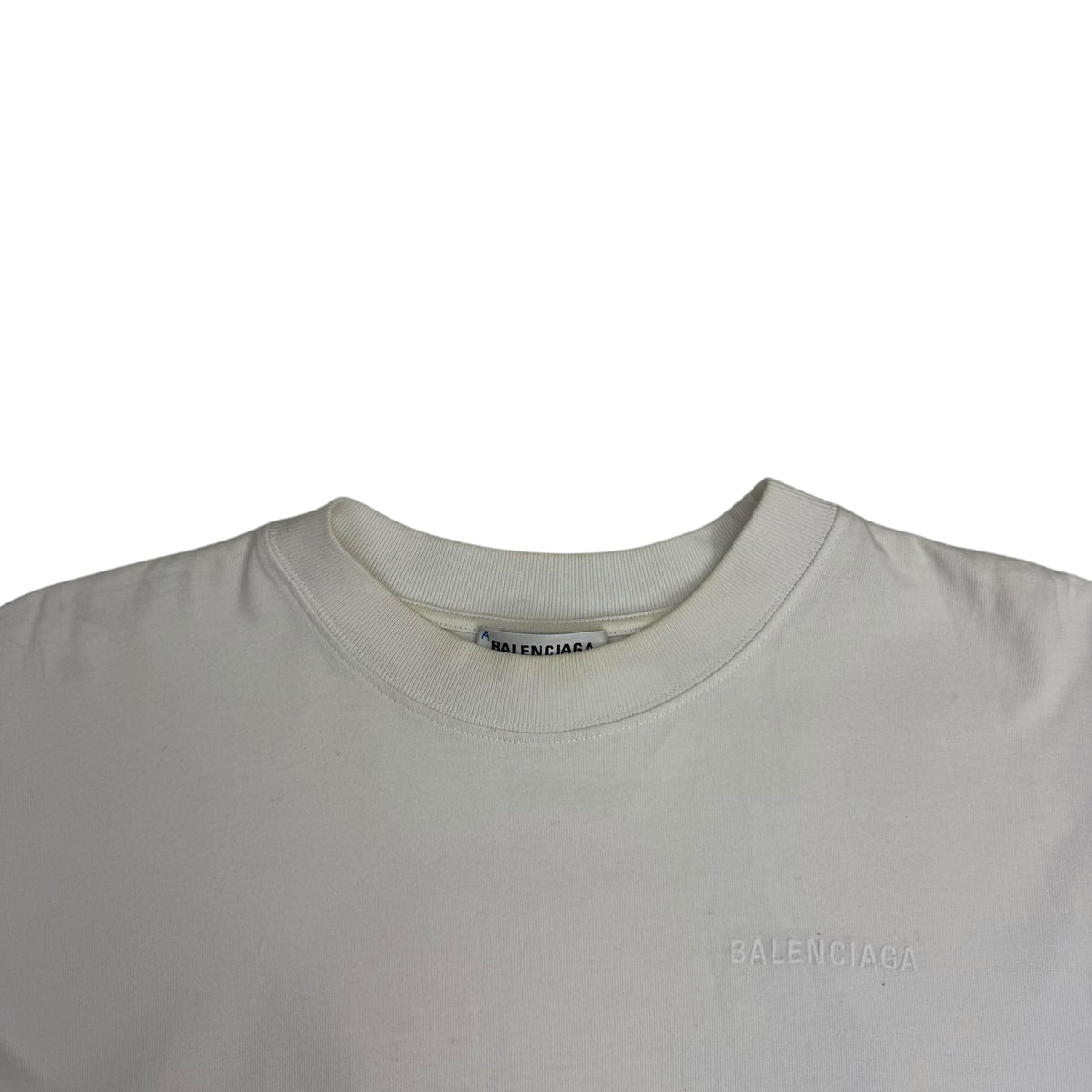 Balenciaga Universal Flow Oversized Tee White