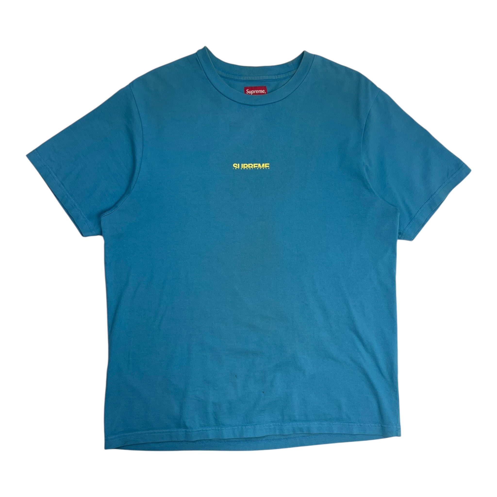 Supreme Internationale S/S Light Blue T-Shirt
