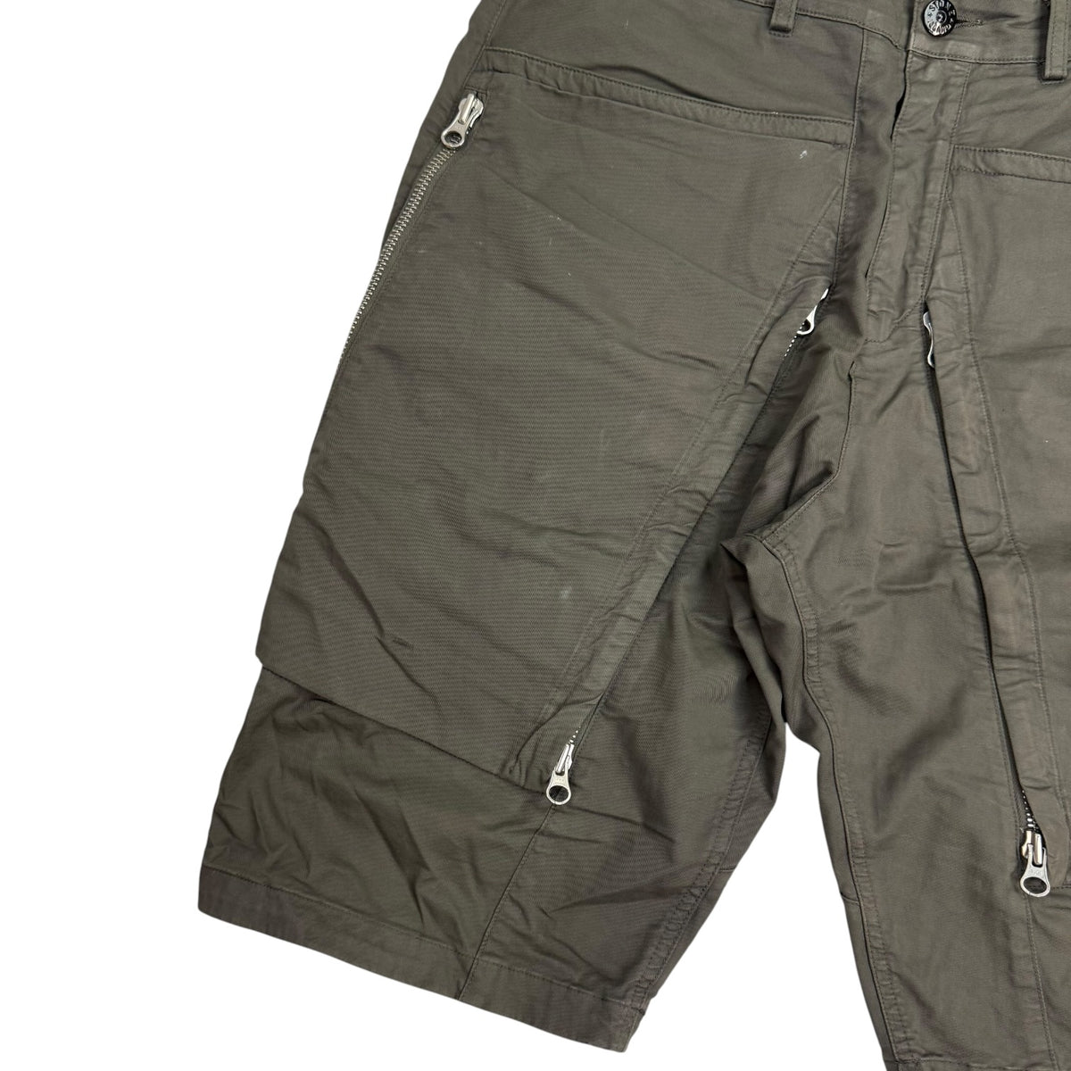 Stone Island Shadow Project Bermuda Long Short Khaki