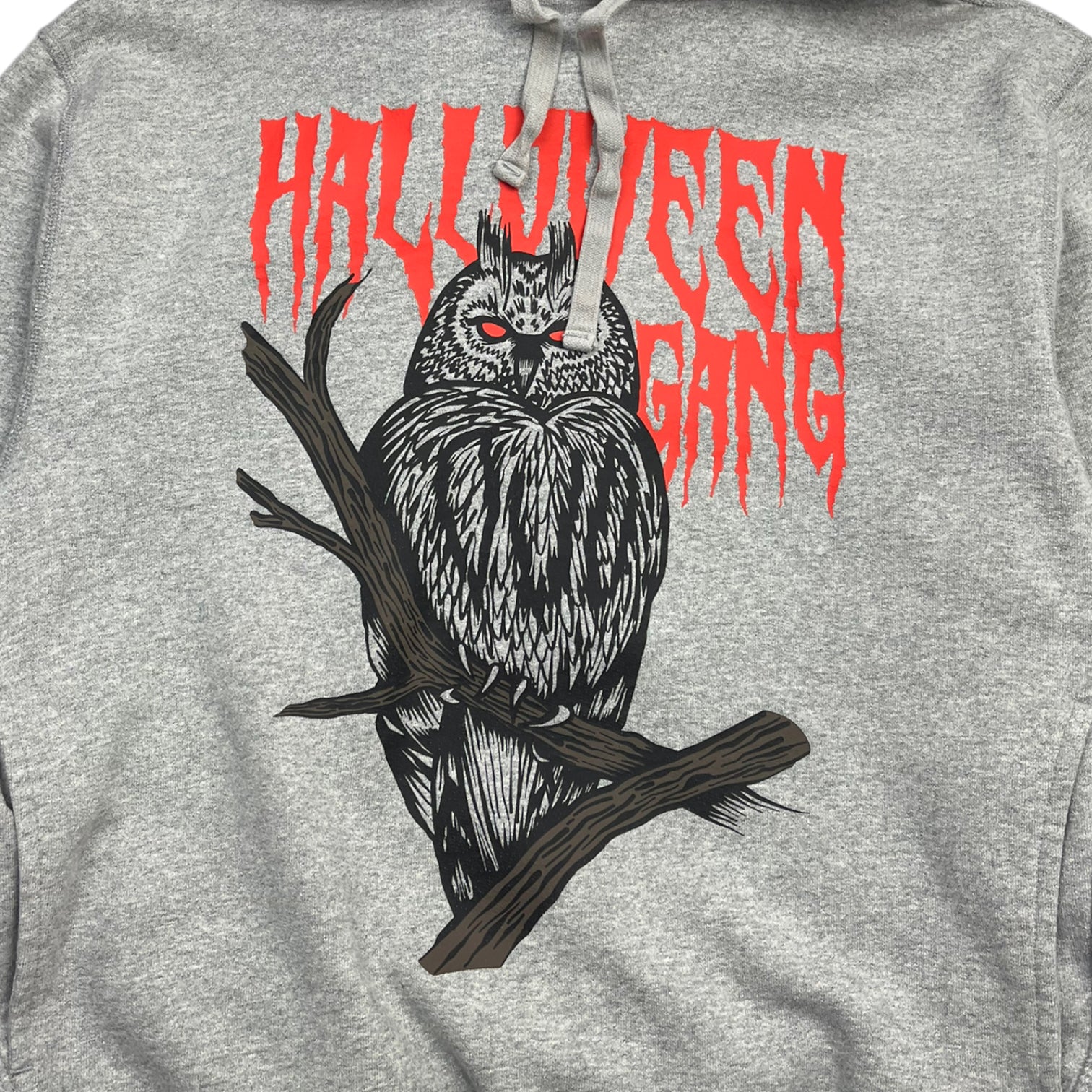 OVO Devil Bird Hoodie Heather Grey