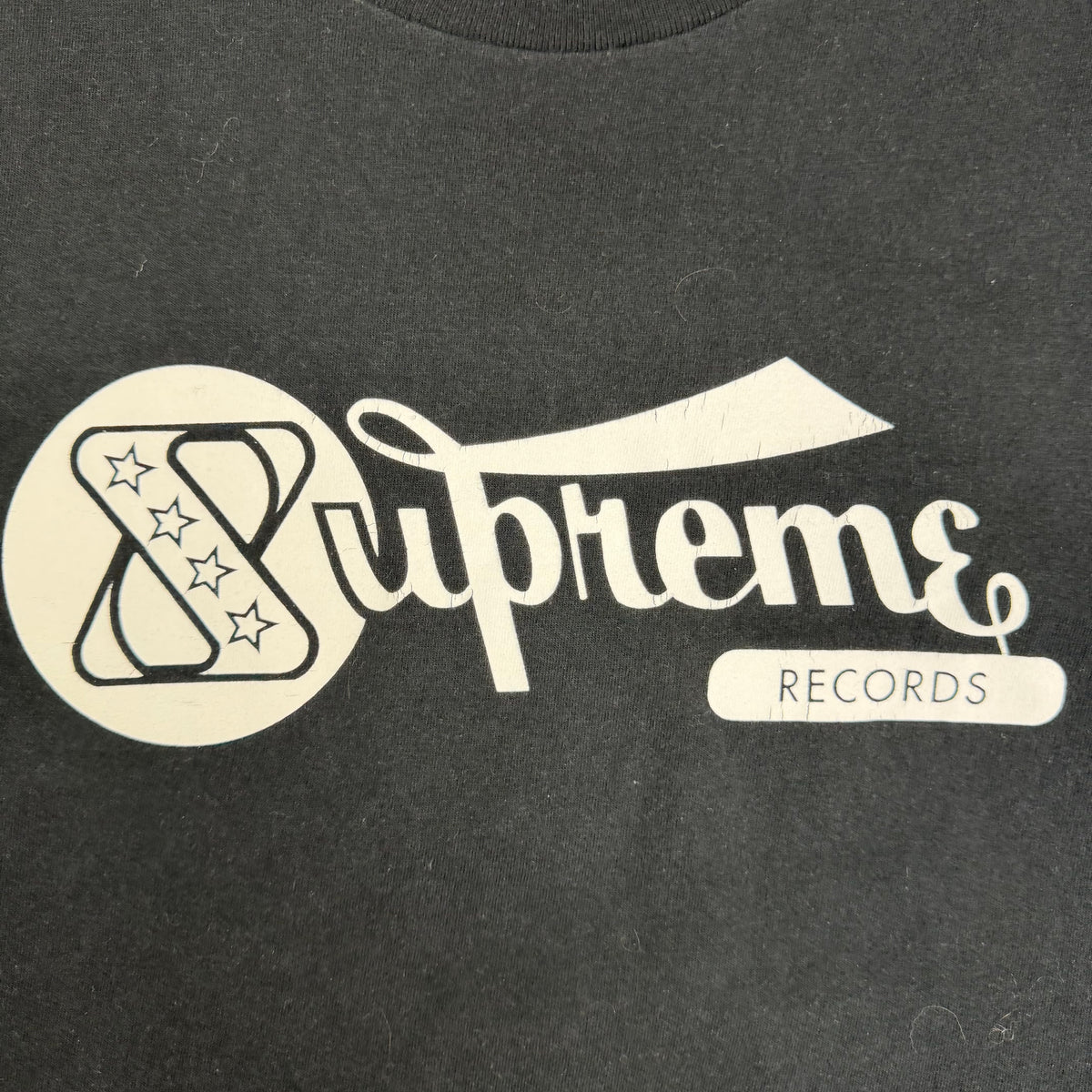 Supreme Records Tee Black