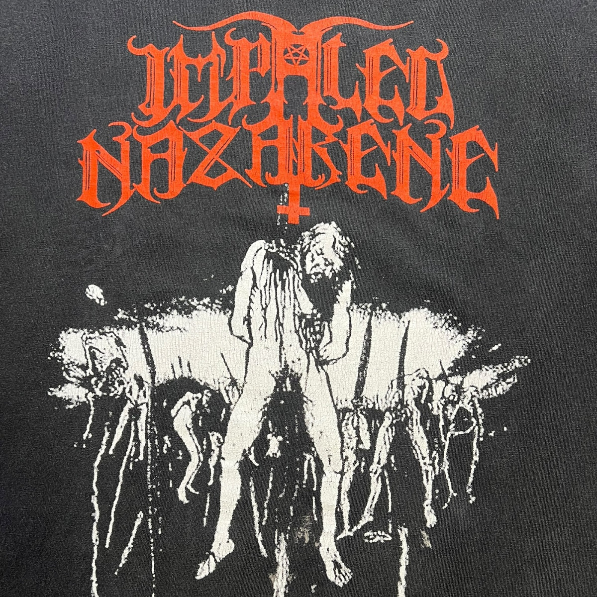 Vintage Impaled Nazarene Long Sleeve T-Shirt Black