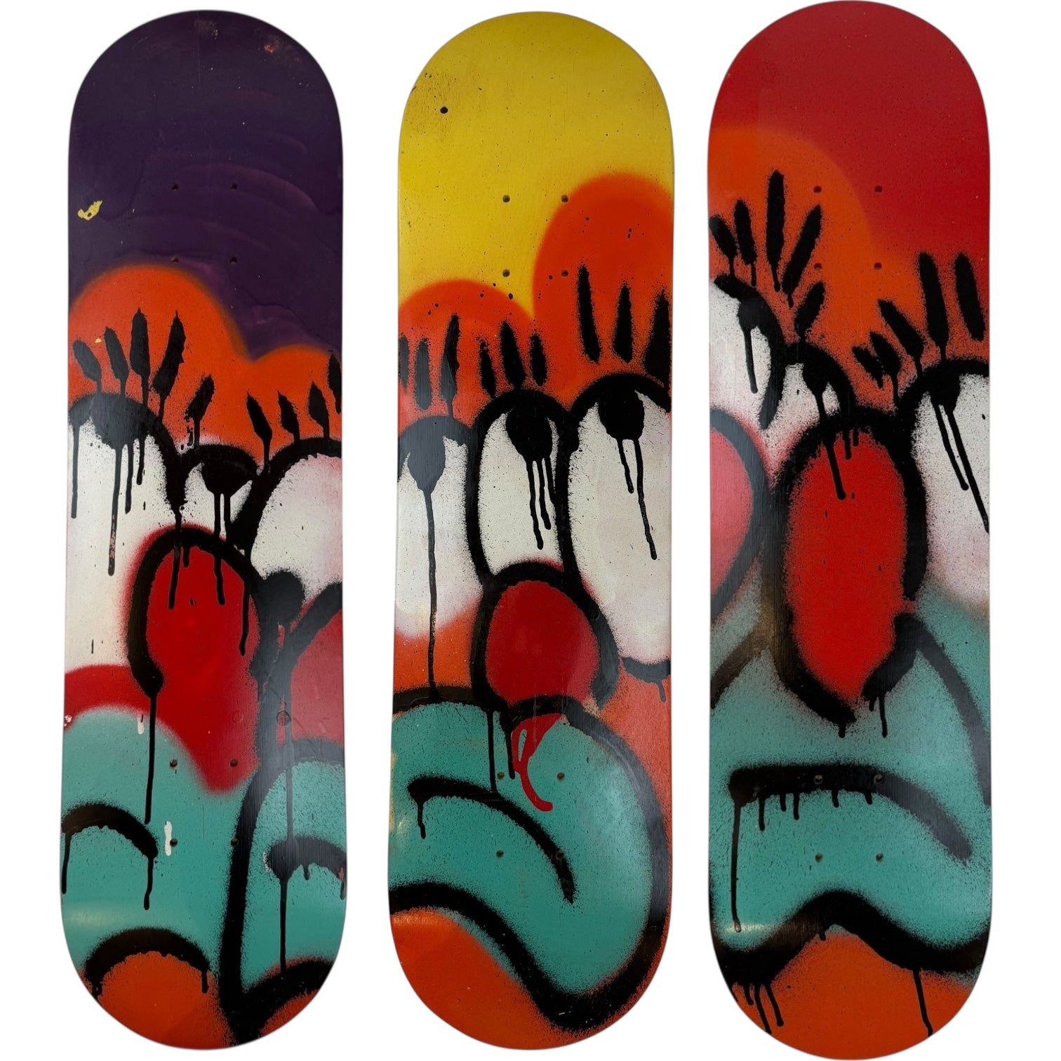 Olaolu Slawn Skateboard Deck (Set Of 3)