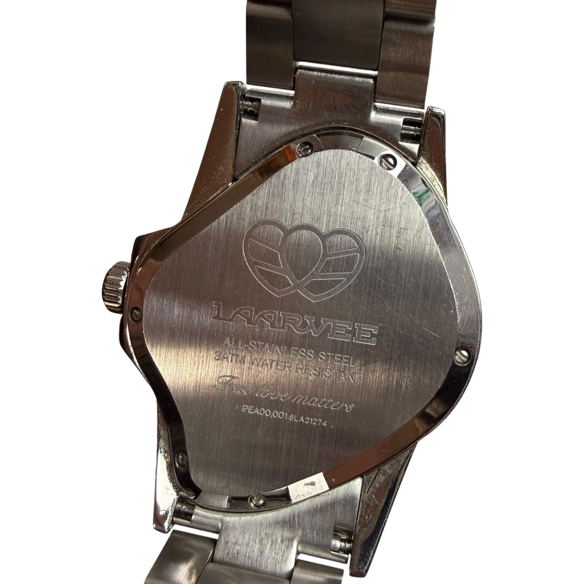 Laarvee Silver Precision Steel PEA001-SBLK
