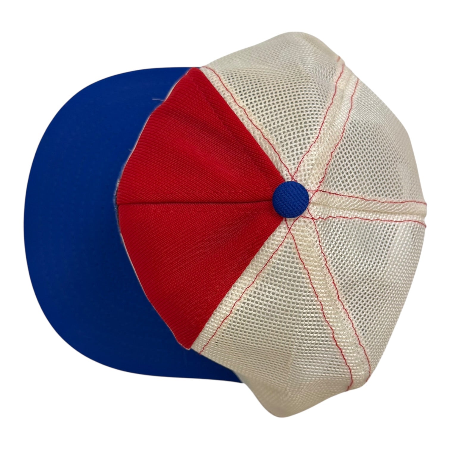 Vintage Montreal Alouettes Mesh Trucker Hat Red/Blue