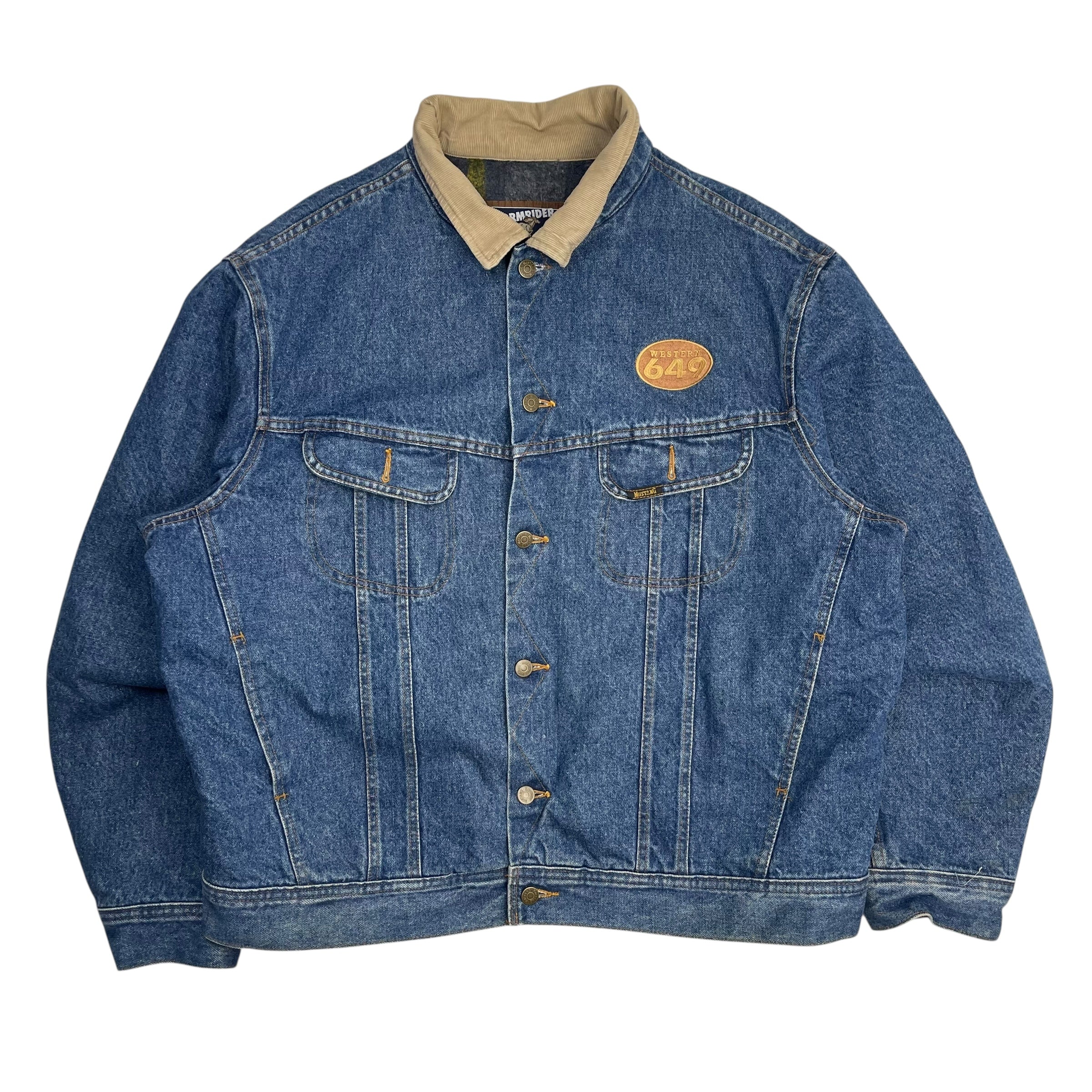Vintage Lee Stormrider Embroidered Promo Denim Jacket