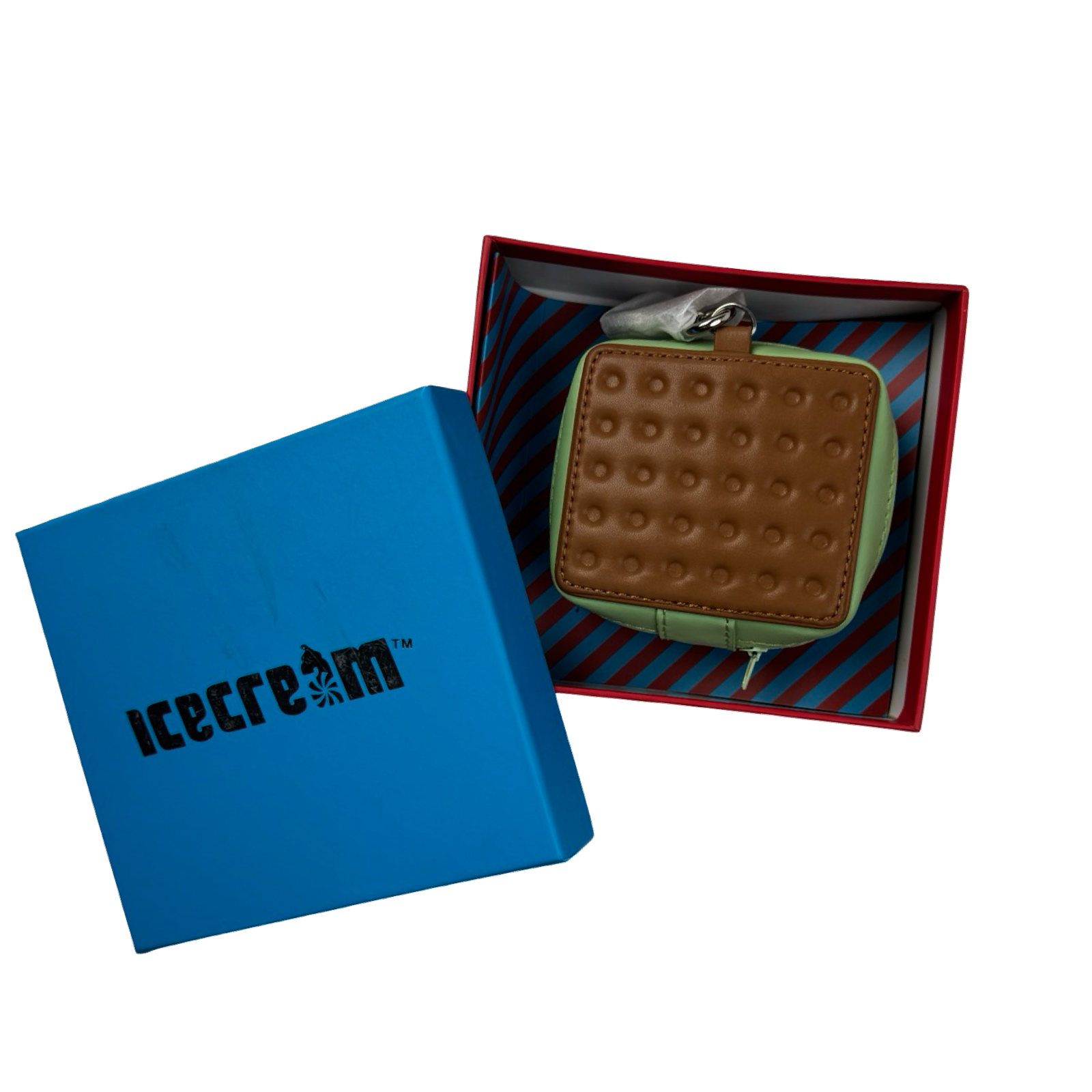 Ice Cream Sandwich Coin Purse Natural