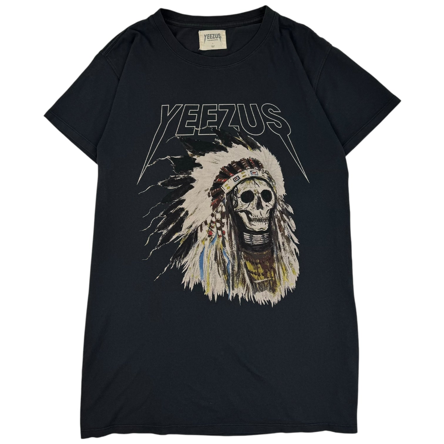 Kanye West Yeezus Chief Skull T-Shirt Black