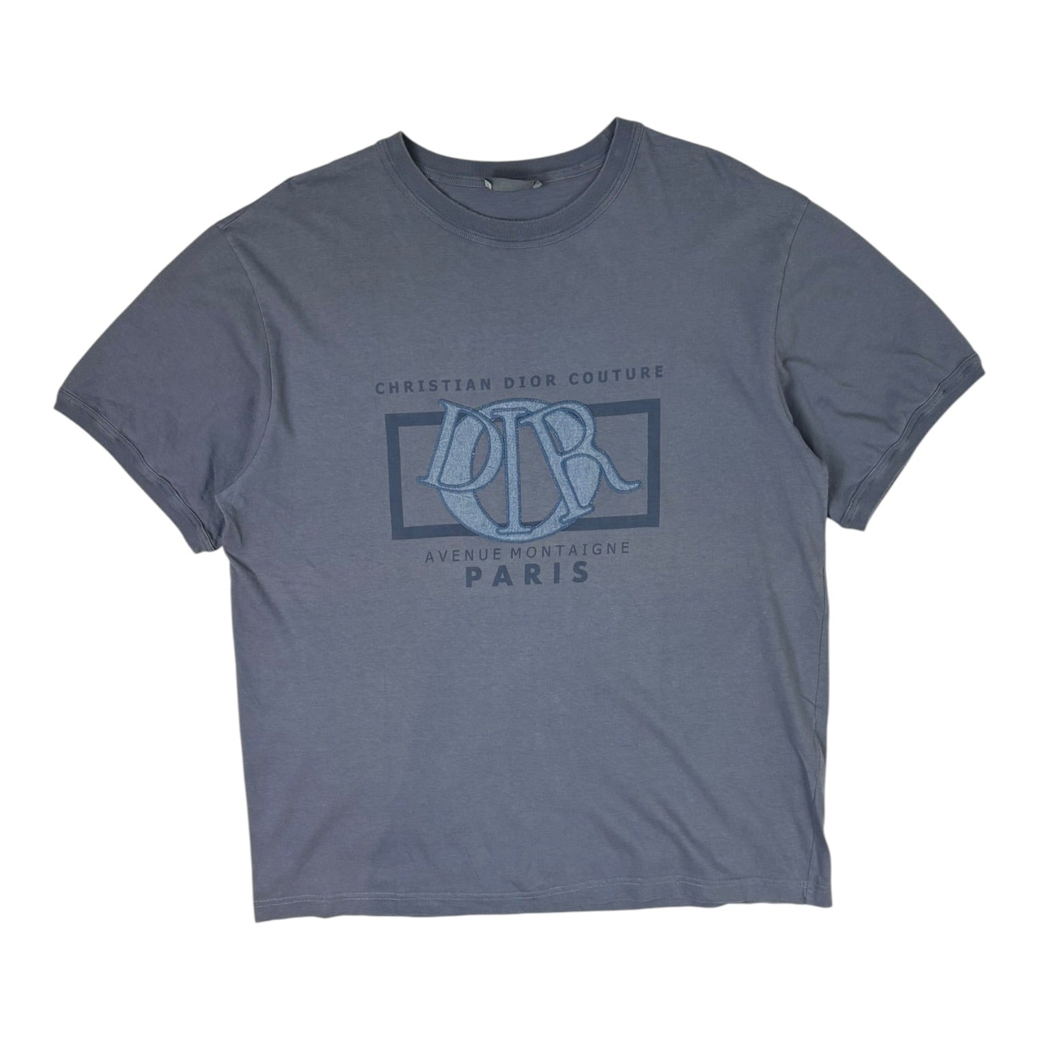 Christian Dior “Avenue Montaigne Paris” Tee Blue