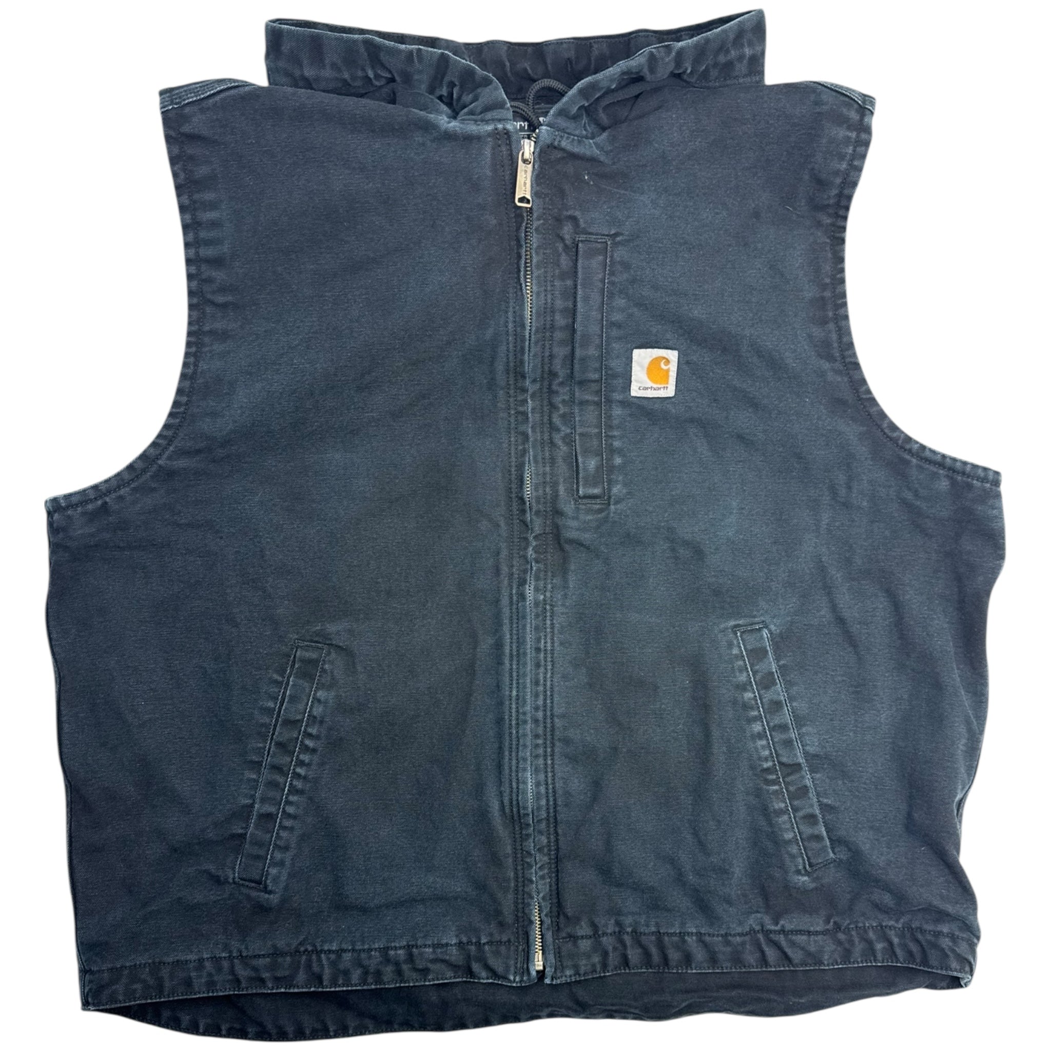 Carhartt Hooded Work Vest Black