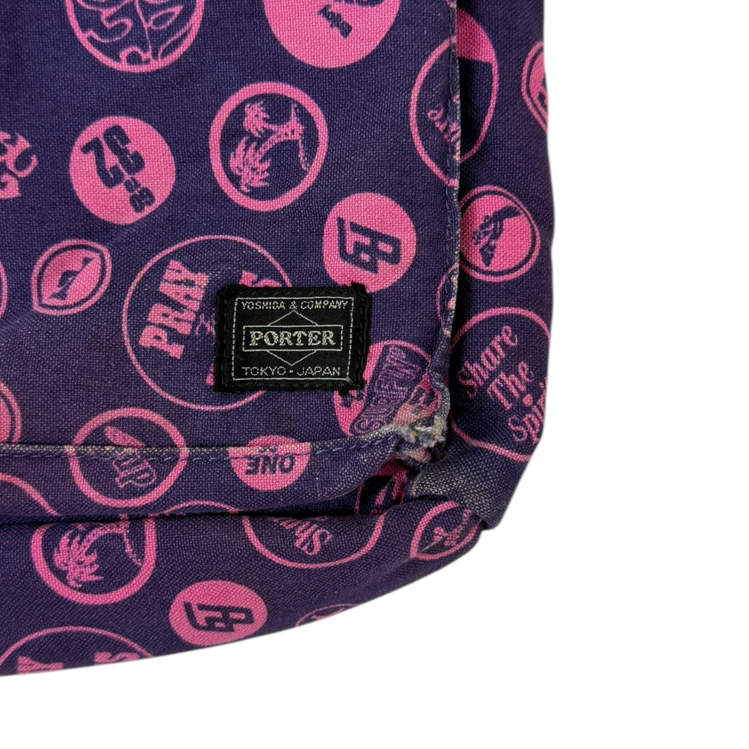 Porter X Beams Mini Tanker Bag Pink/Purple