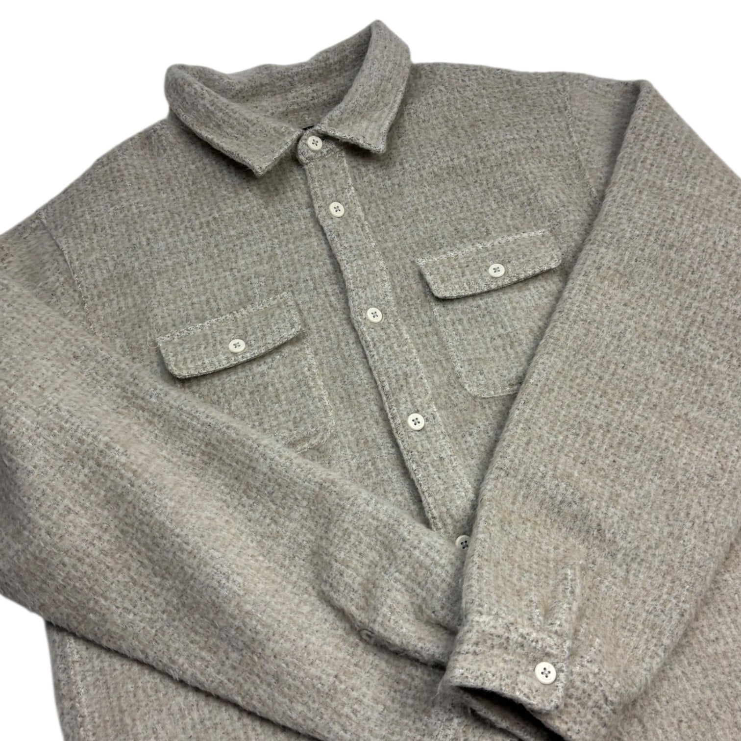 Stussy Speckled Wool CPO Shirt