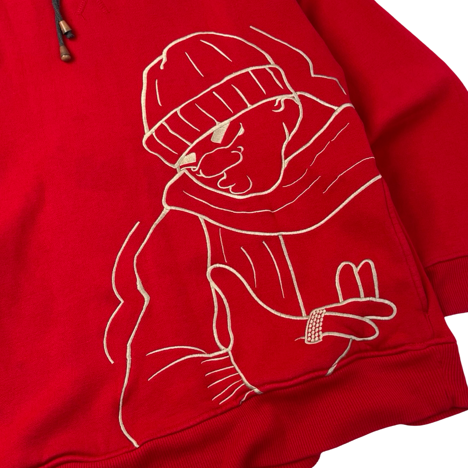 Vintage Y2K Southpole Embroidered Hoodie Red
