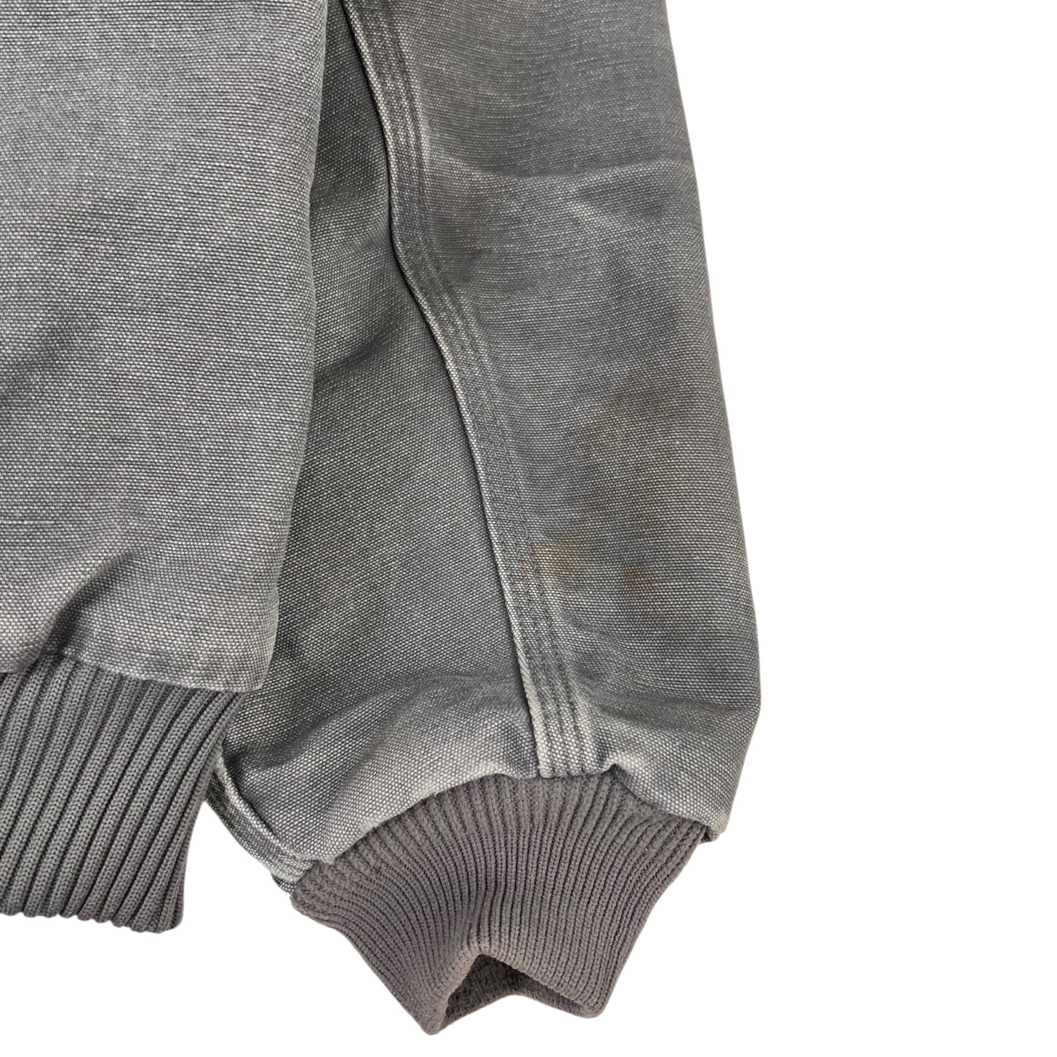 Vintage Carhartt Hooded Active Jacket Grey Canvas