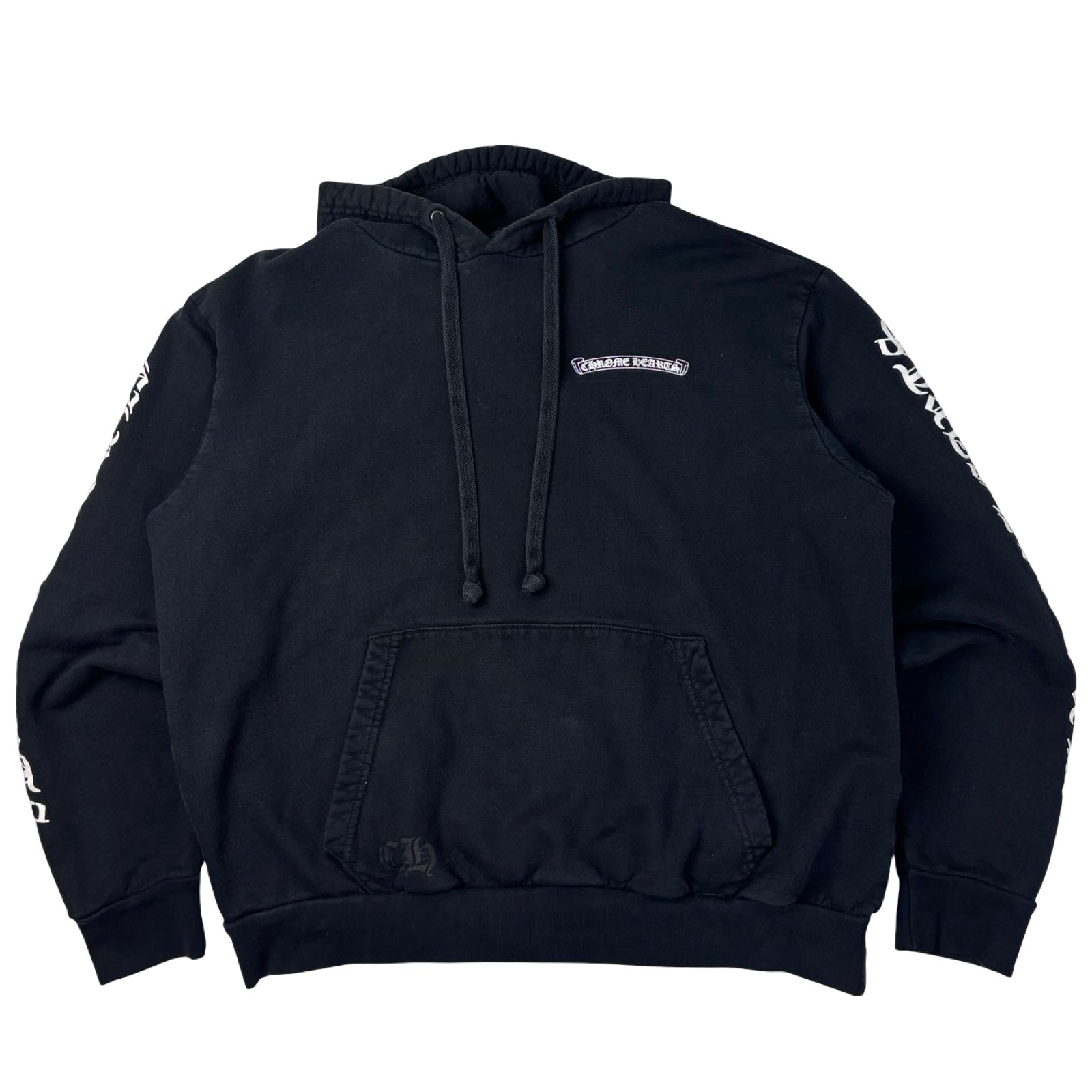 Chrome Hearts Scroll Logo Hoodie